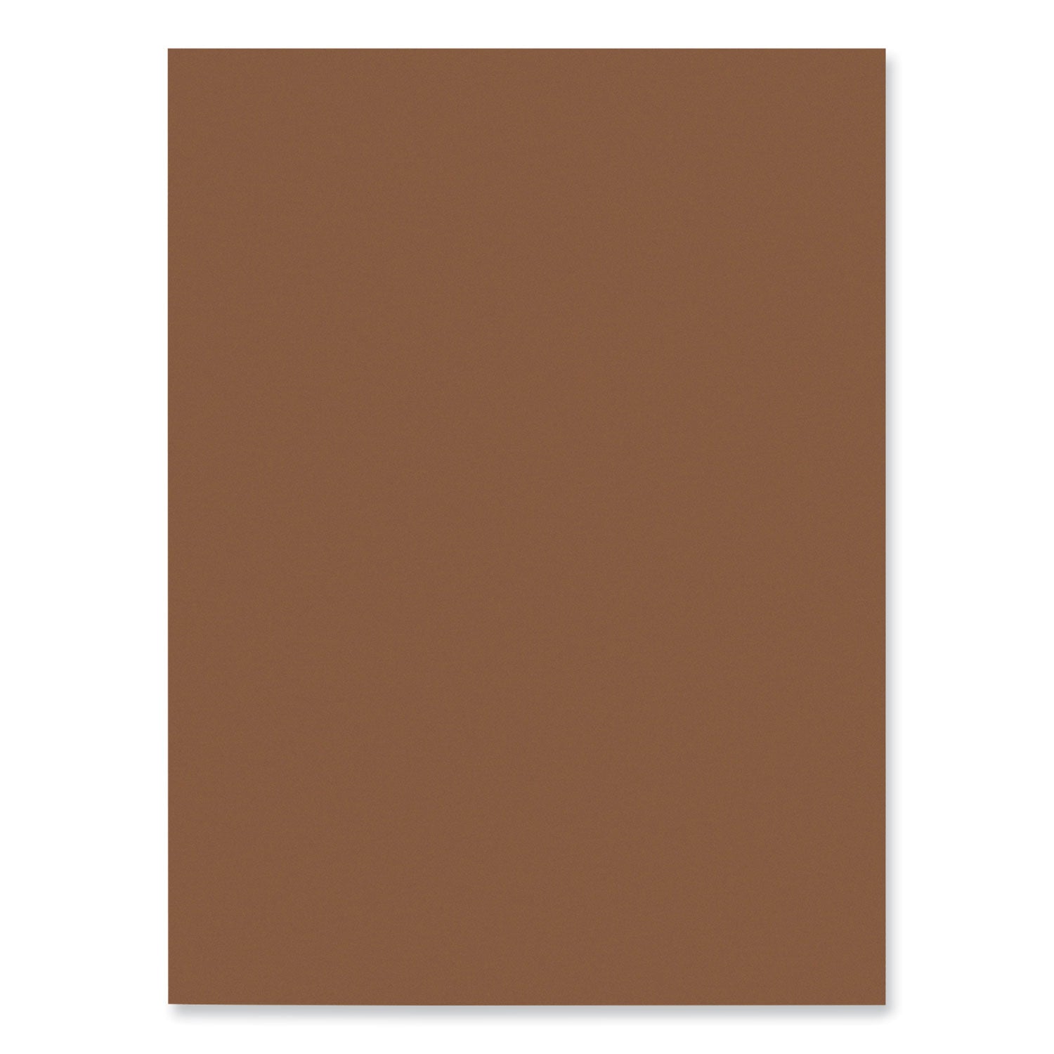 Prang® SunWorks Construction Paper, 58 lb Text Weight, 9 x 12, Brown, 50/Pack