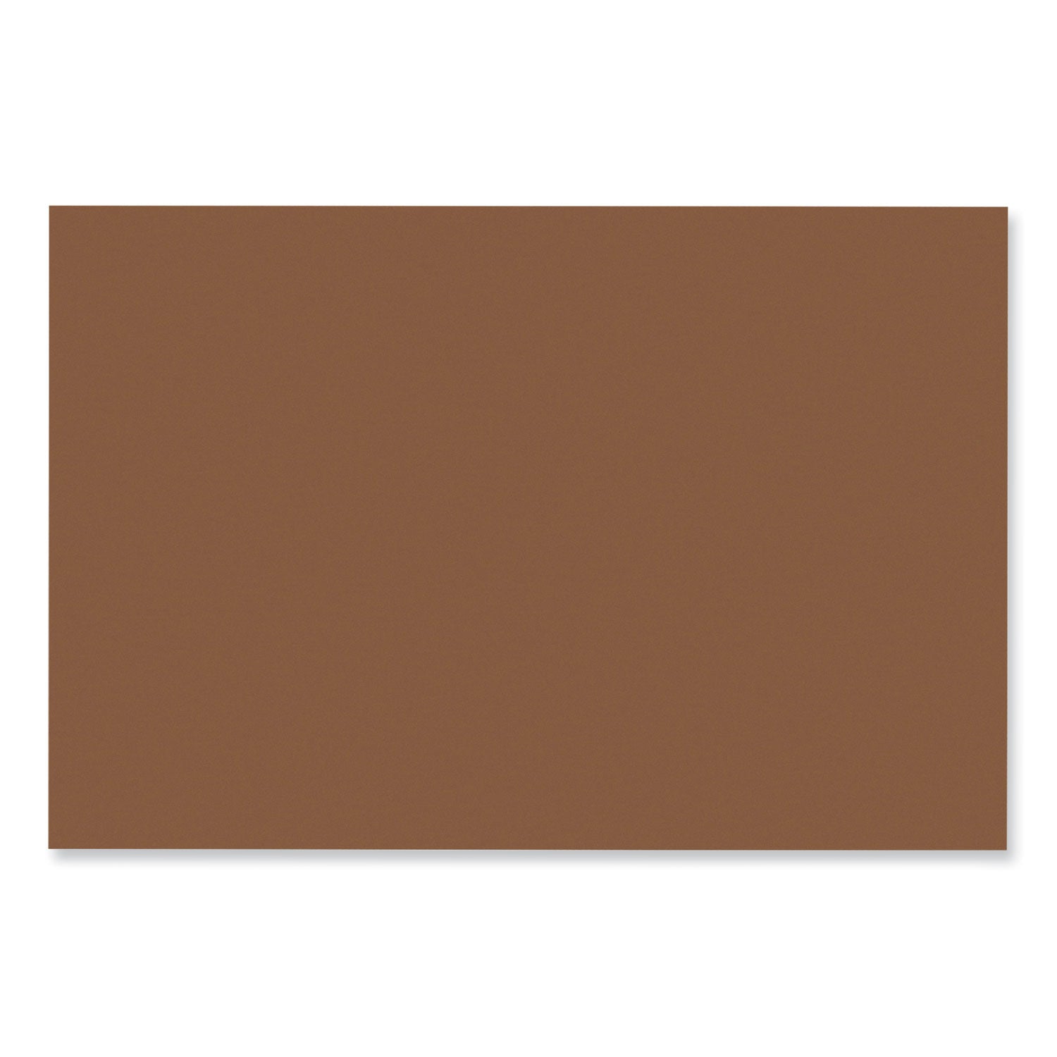 Prang® SunWorks Construction Paper, 50 lb Text Weight, 12 x 18, Brown, 50/Pack