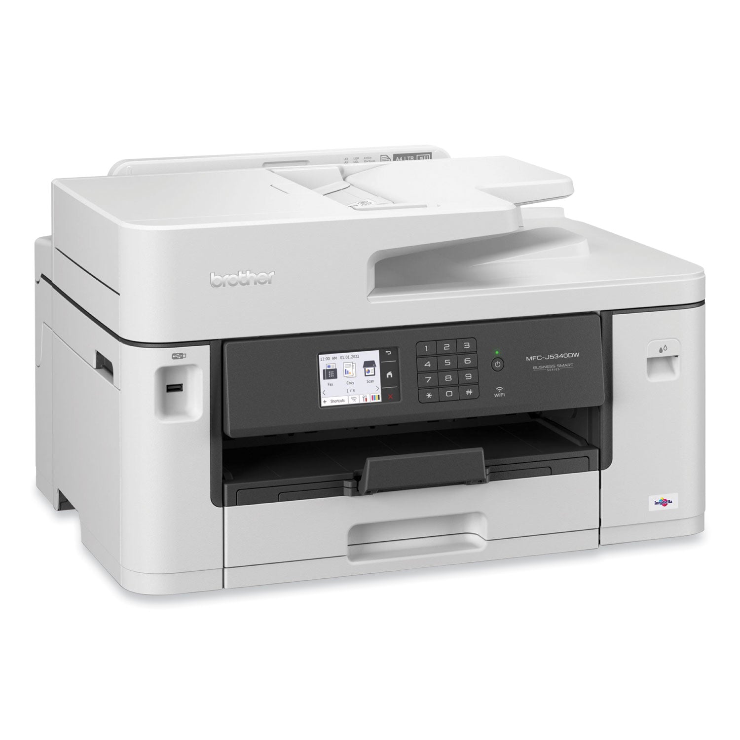 Brother MFC-J5340DW Business All-in-One Color Inkjet Printer, Copy/Fax/Print/Scan