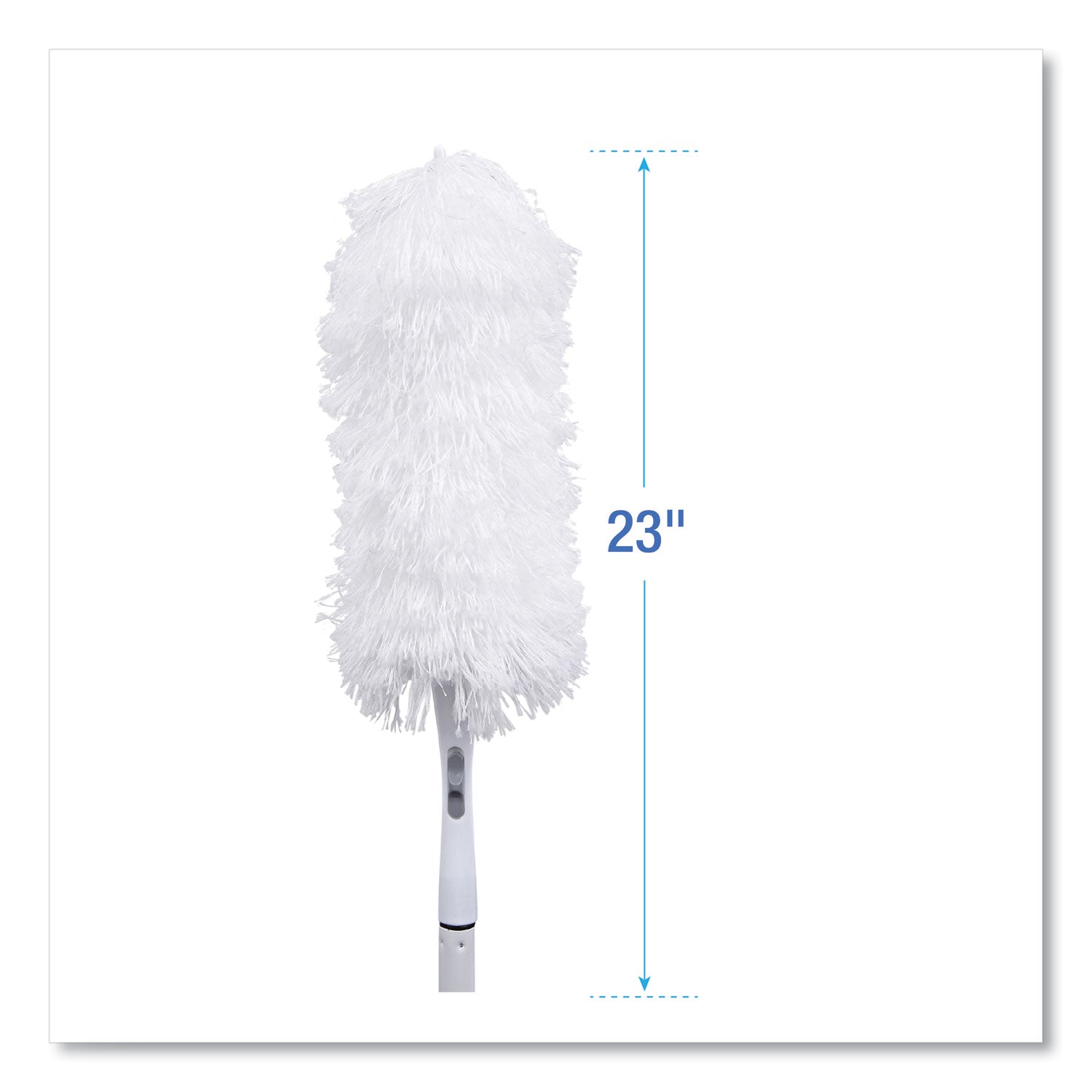 Boardwalk® MicroFeather Duster, Microfiber Feathers, Washable, 23", White