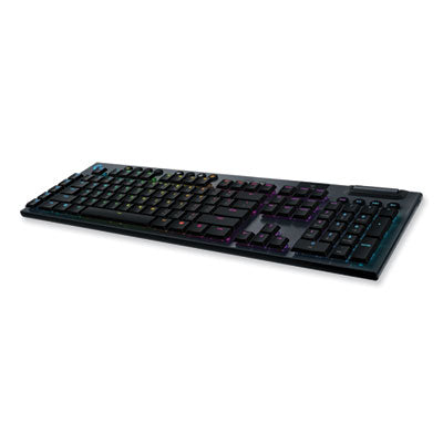 Logitech® G915 LIGHTSPEED Wireless RGB Mechanical Gaming Keyboard, Linear Switch, Black - Flipcost