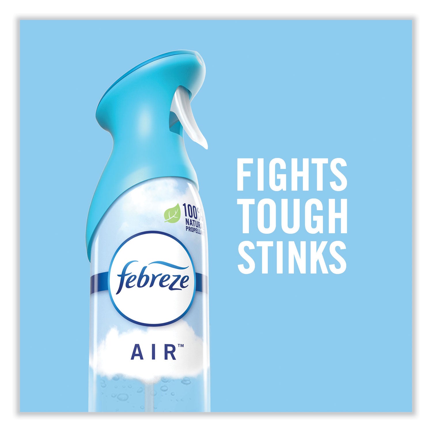 Febreze® AIR, Crisp Clean, 8.8 oz Aerosol Spray, 2/Pack