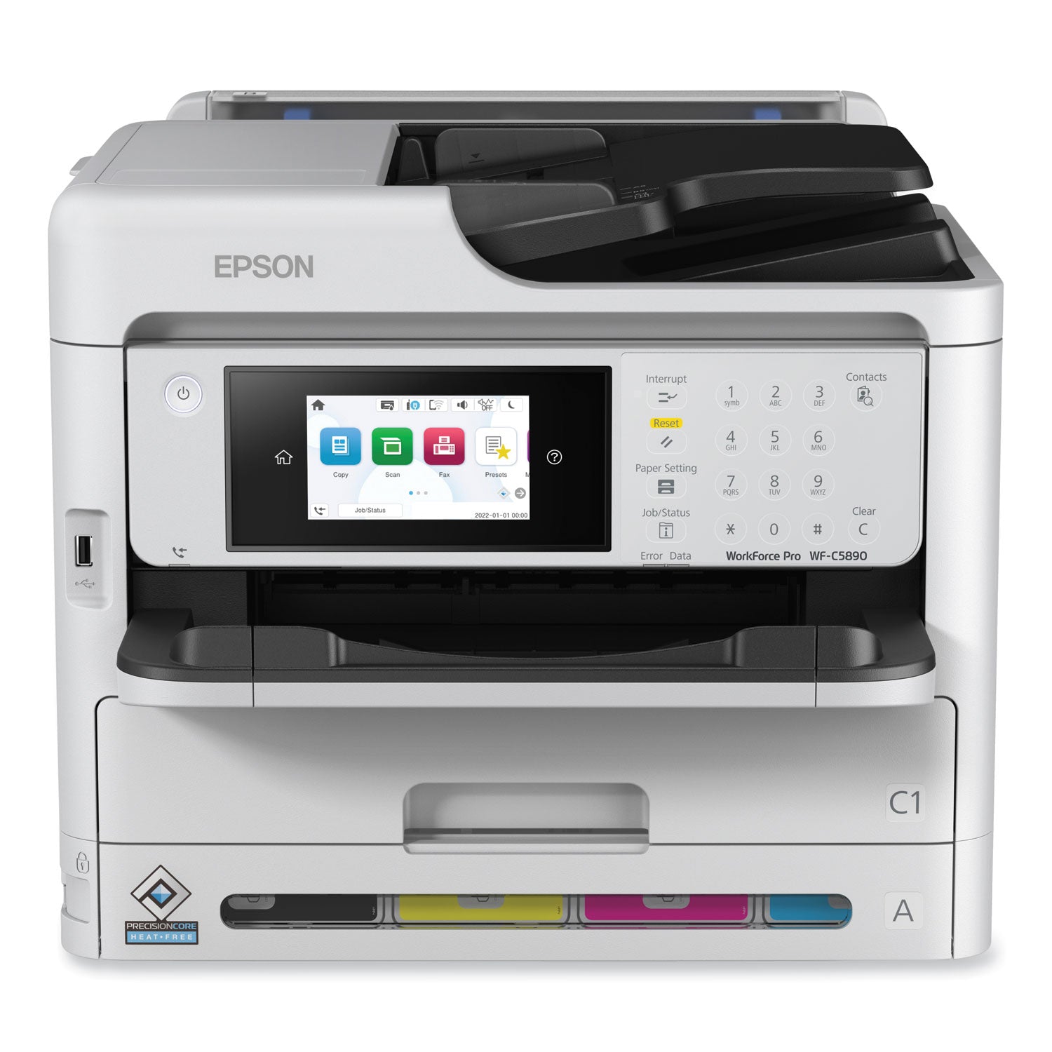 WorkForce Pro WF-C5890 Multifunction Printer, Copy/Fax/Print/Scan Epson® Flipcost