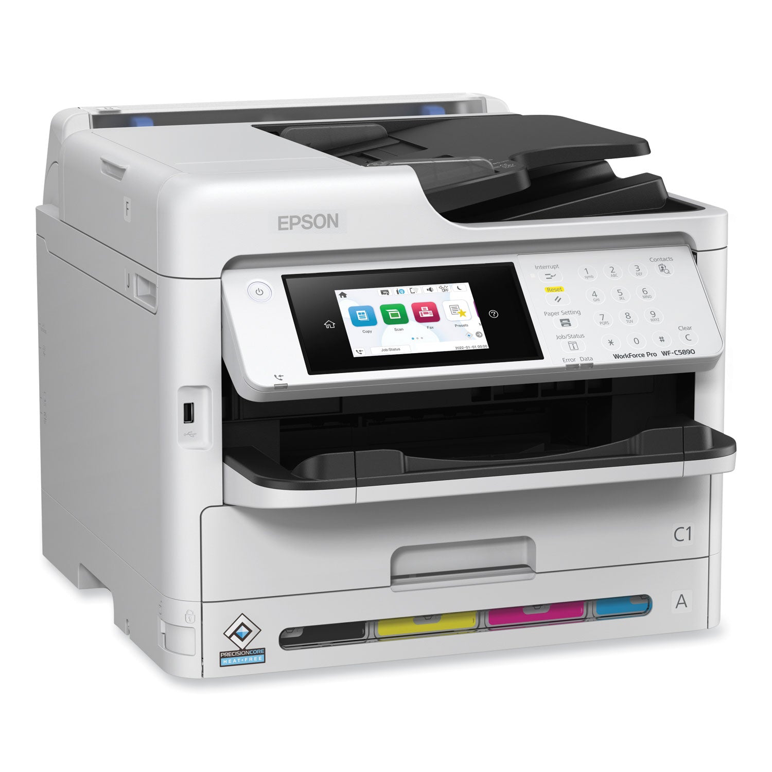 WorkForce Pro WF-C5890 Multifunction Printer, Copy/Fax/Print/Scan Epson® Flipcost