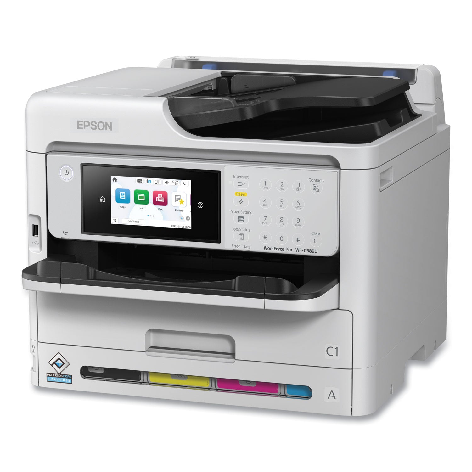 WorkForce Pro WF-C5890 Multifunction Printer, Copy/Fax/Print/Scan Epson® Flipcost