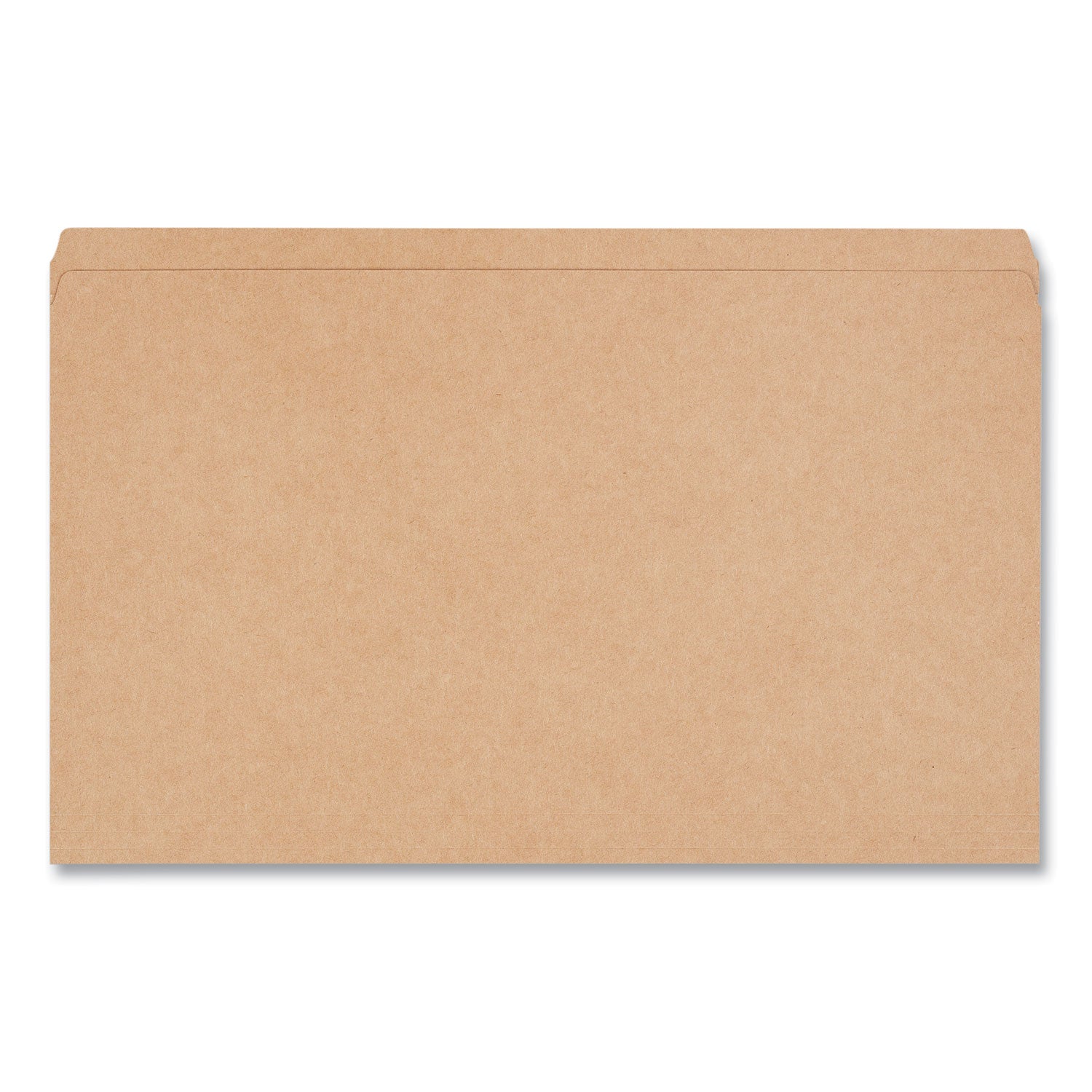 Universal® Reinforced Kraft Top Tab File Folders, Straight Tabs, Legal Size, 0.75" Expansion, Brown, 100/Box