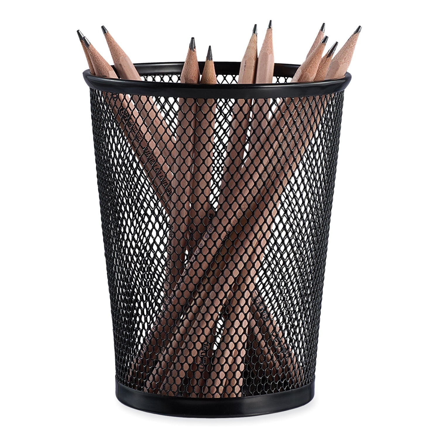 Universal® Jumbo Steel Mesh Pencil Cup, 4.38