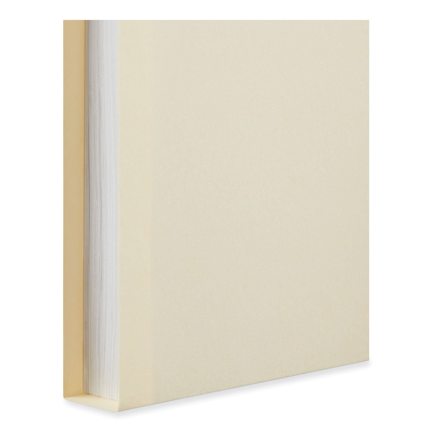 Universal® Reinforced Top Tab File Folders, 1/3-Cut Tabs: Assorted, Letter Size, 0.75" Expansion, Manila, 250/Carton