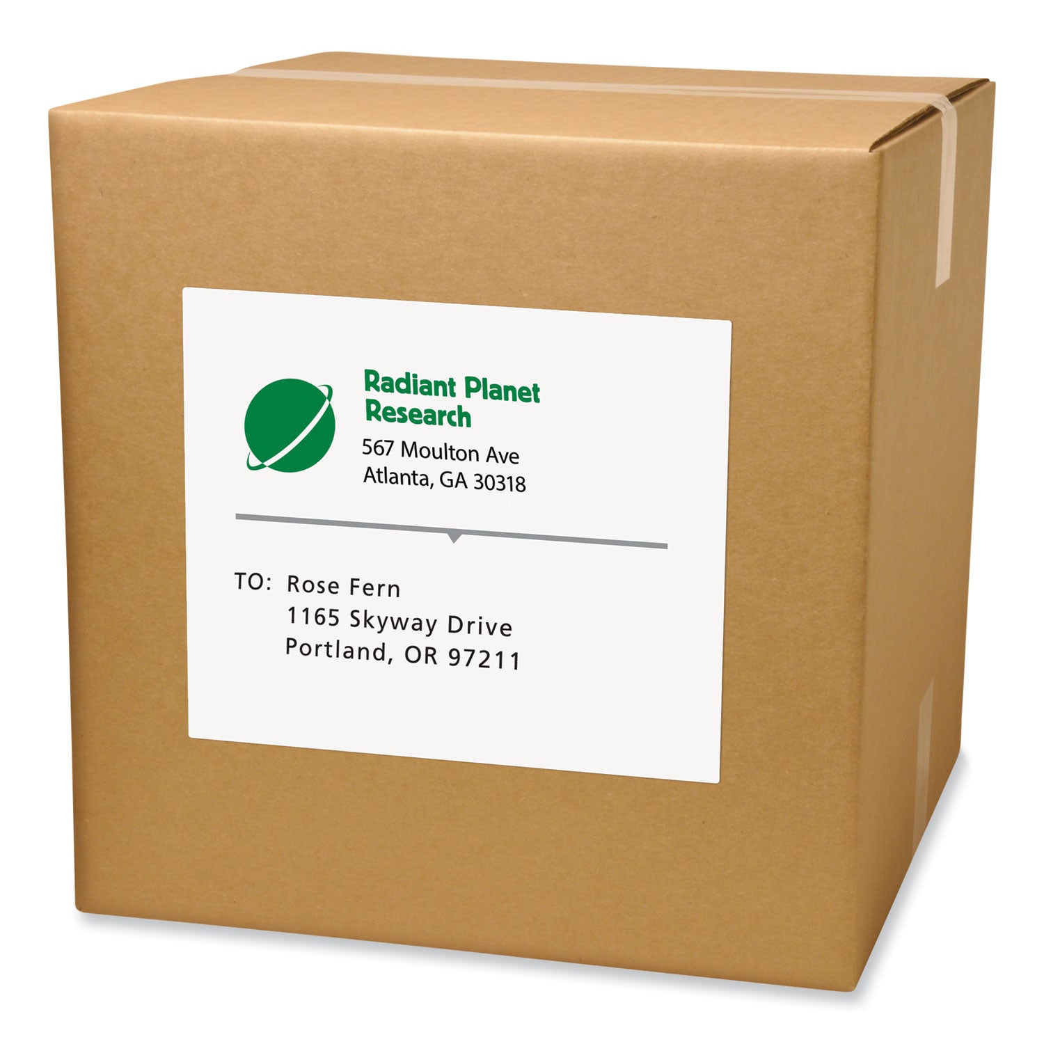 PRES-a-ply® Labels, Laser Printers, 8.5 x 11, White, 100/Box