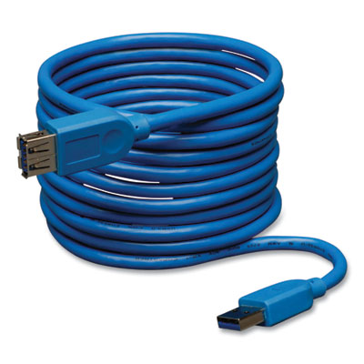 USB 3.0 SuperSpeed Extension Cable, 6 ft, Blue Flipcost Flipcost