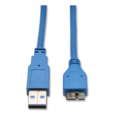 USB 3.0 SuperSpeed Device Cable, 6 ft, Blue Flipcost Flipcost