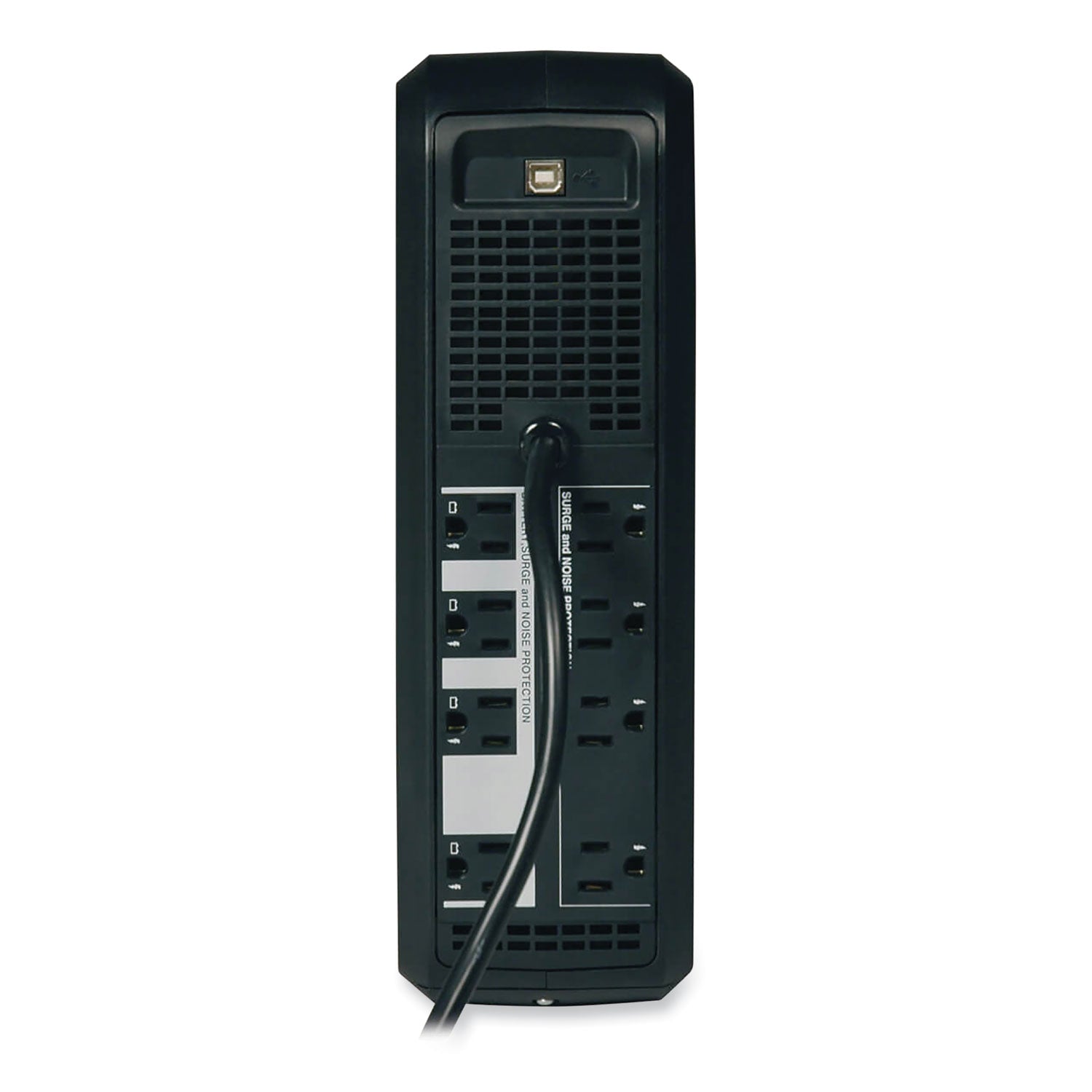 OmniSmart LCD Line-Interactive UPS Tower, 8 Outlets, 900 VA, 870 J