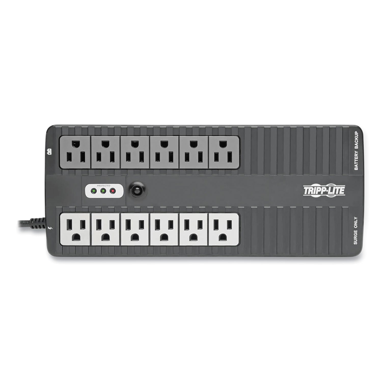 Tripp Lite by Eaton Internet Office Ultra-Compact Desktop Standby UPS, 12 Outlets, 900 VA, 420 J