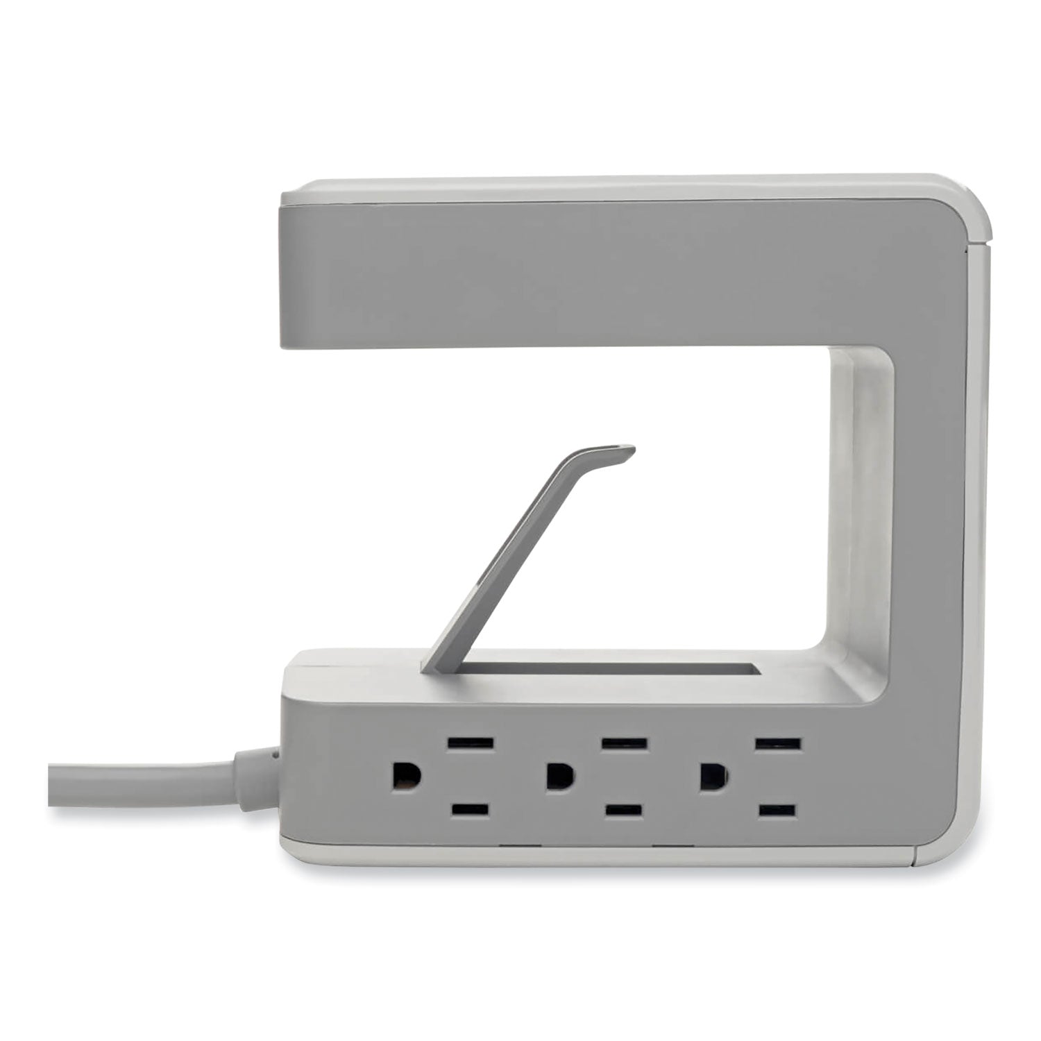 Tripp Lite by Eaton Surge Protector, 6 AC Outlets/2 USB-A and 1 USB-C Ports, 8 ft Cord, 1,080 J, Gray