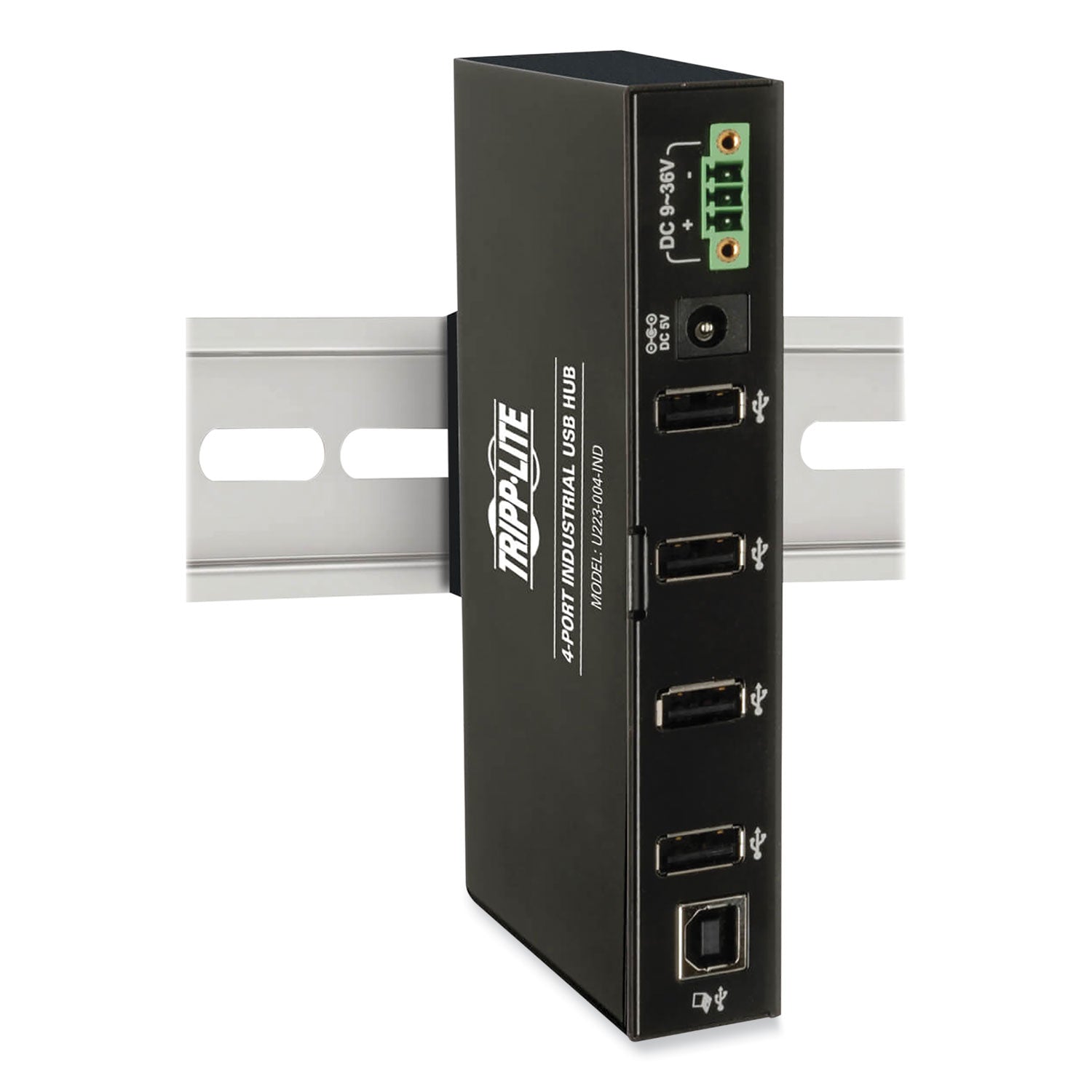 USB 2.0 Mini Hub, 4 Ports, Black Tripp Lite by Eaton Flipcost