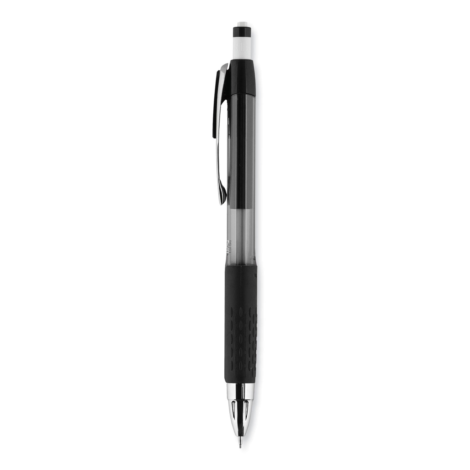 uniball® 207 Mechanical Pencil, 0.7 mm, HB (#2), Black Lead, Black Barrel, Dozen