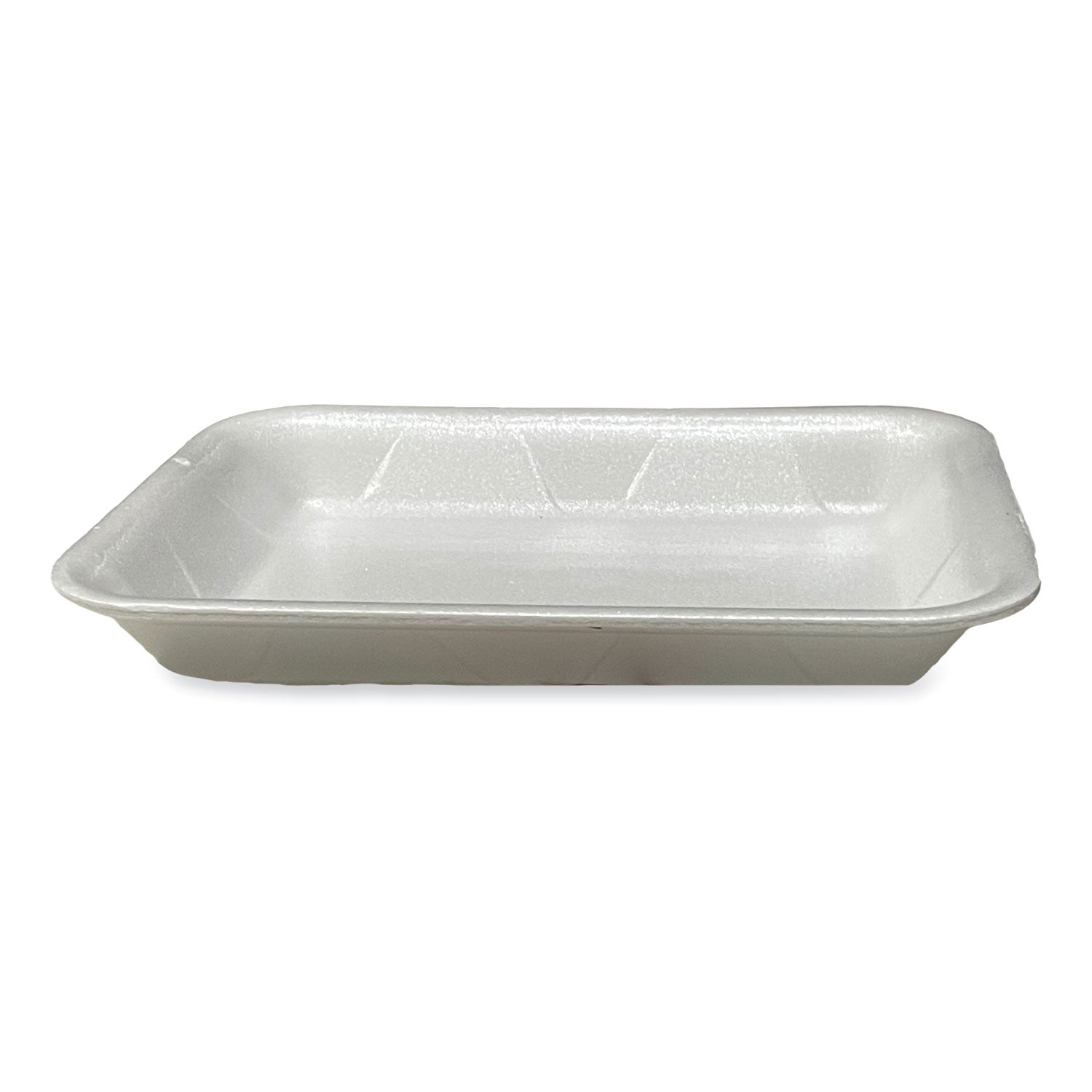 GEN Meat Trays, #4P, 9.5 x 7.19 x 1.2, White, 500/Carton