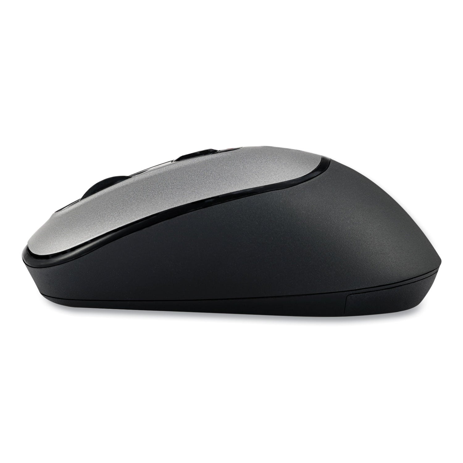 Adesso iMouse A10 Antimicrobial Wireless Mouse, 2.4 GHz Frequency/30 ft Wireless Range, Left/Right Hand Use, Black/Silver