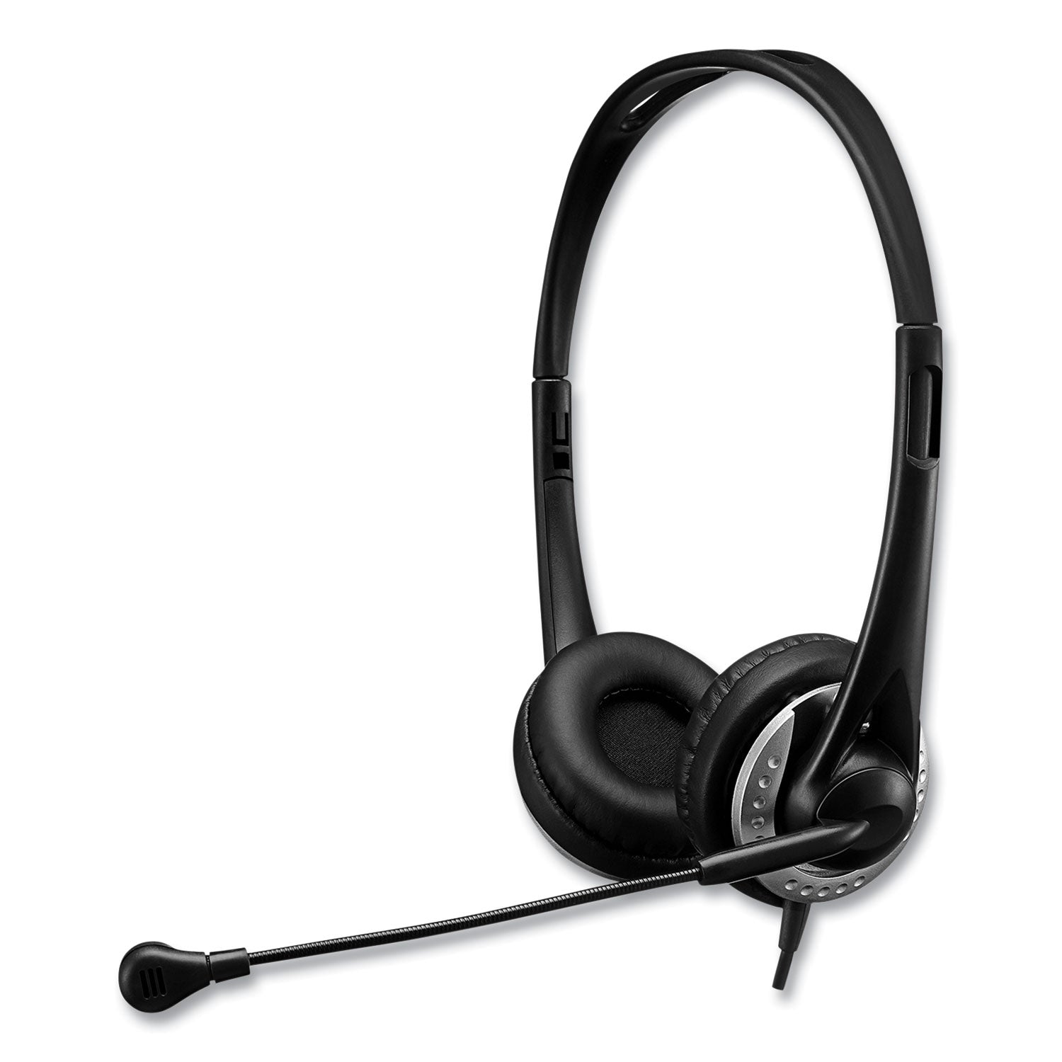 Xtream P2 Binaural Over The Head Headset with Microphone, Black