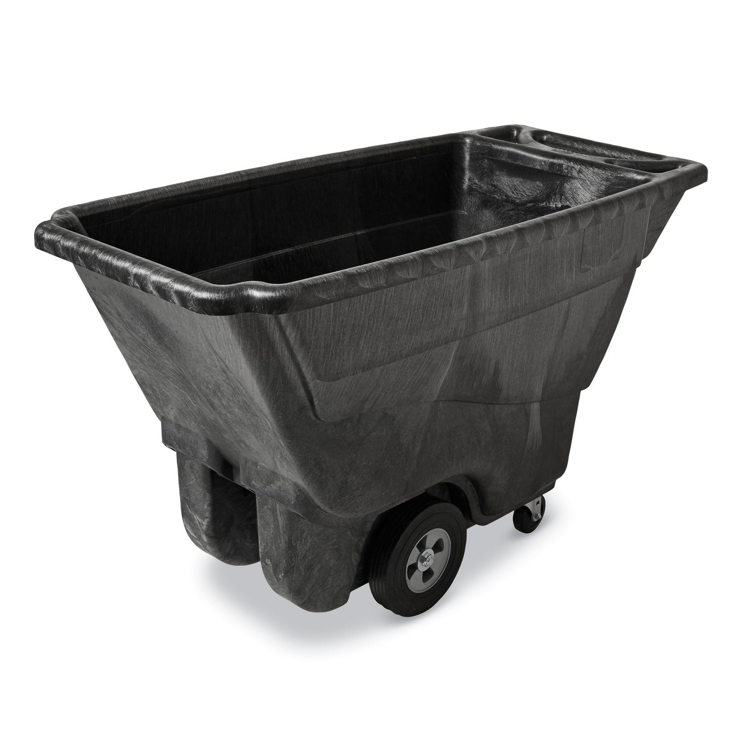 Rubbermaid® Commercial Structural Foam Tilt Truck, 101 gal, 850 lb Capacity, Plastic, Black