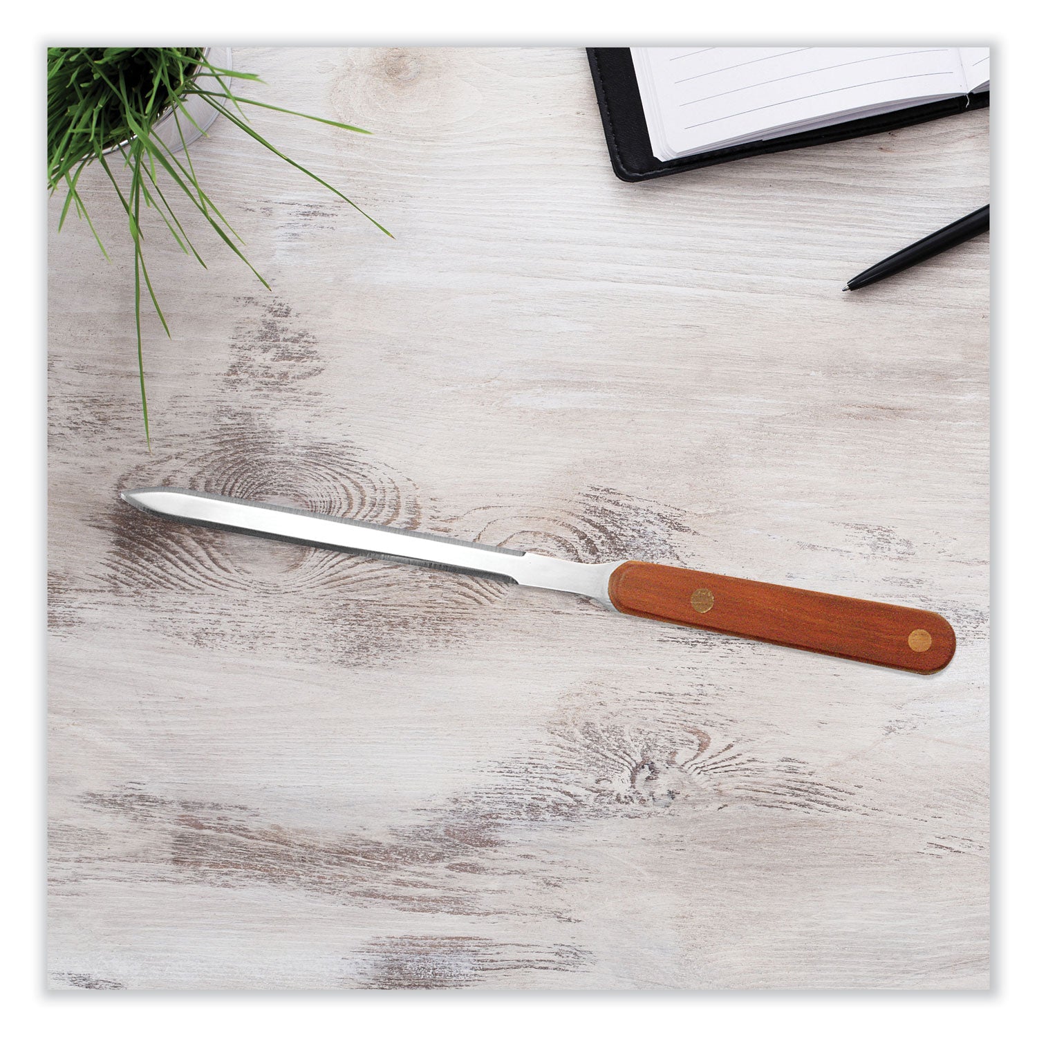 Westcott® Hand Letter Opener with Wood Handle, 9"