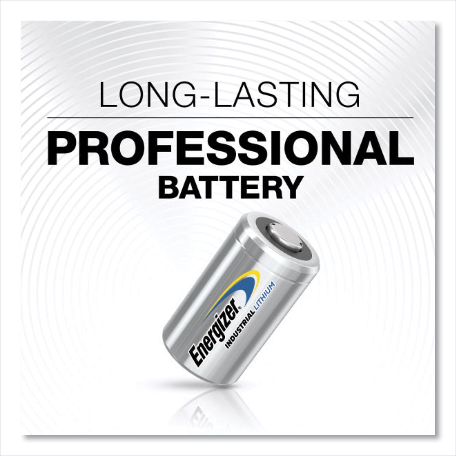 Energizer® Industrial Lithium CR2 Photo Battery, 3 V, 8/Pack