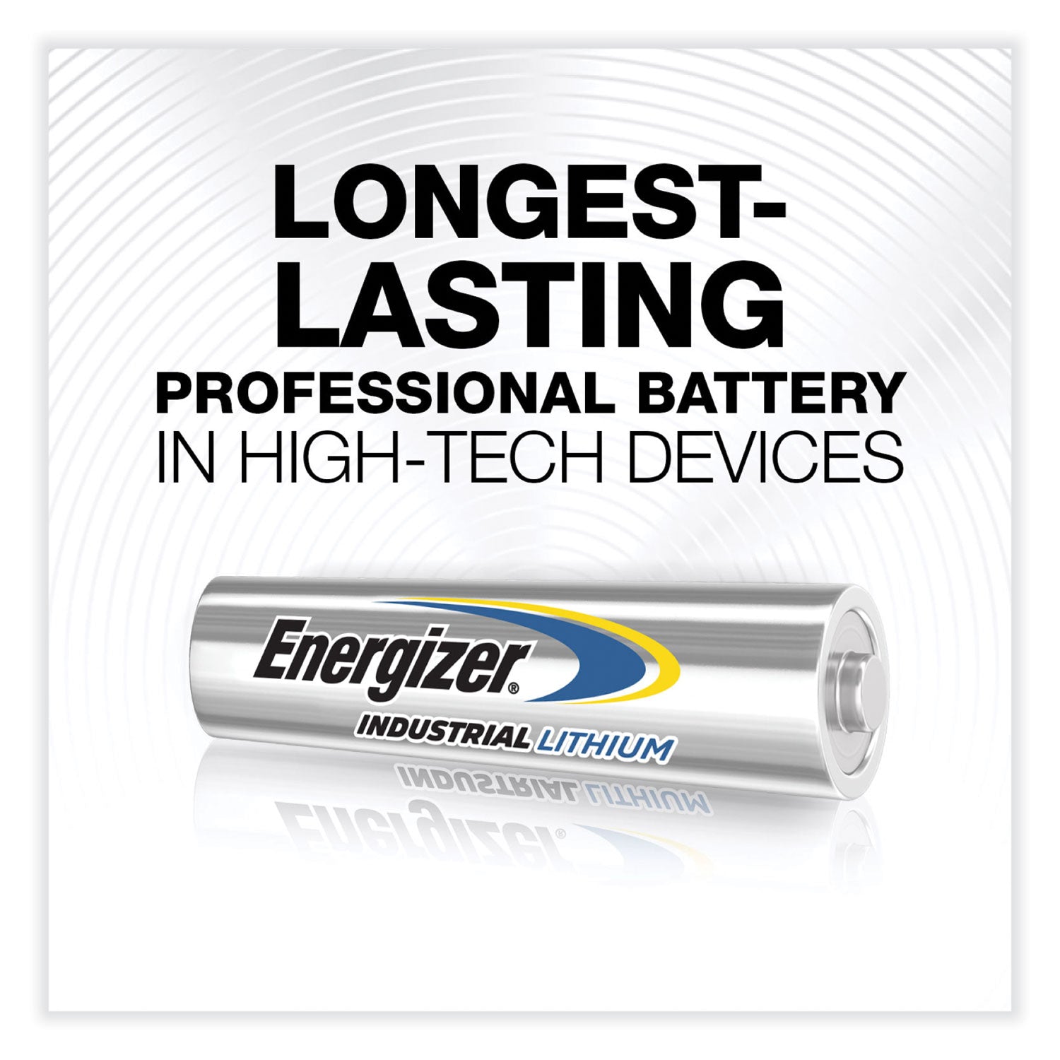 Energizer® Industrial Lithium AAA Battery, 1.5 V, 4/Pack