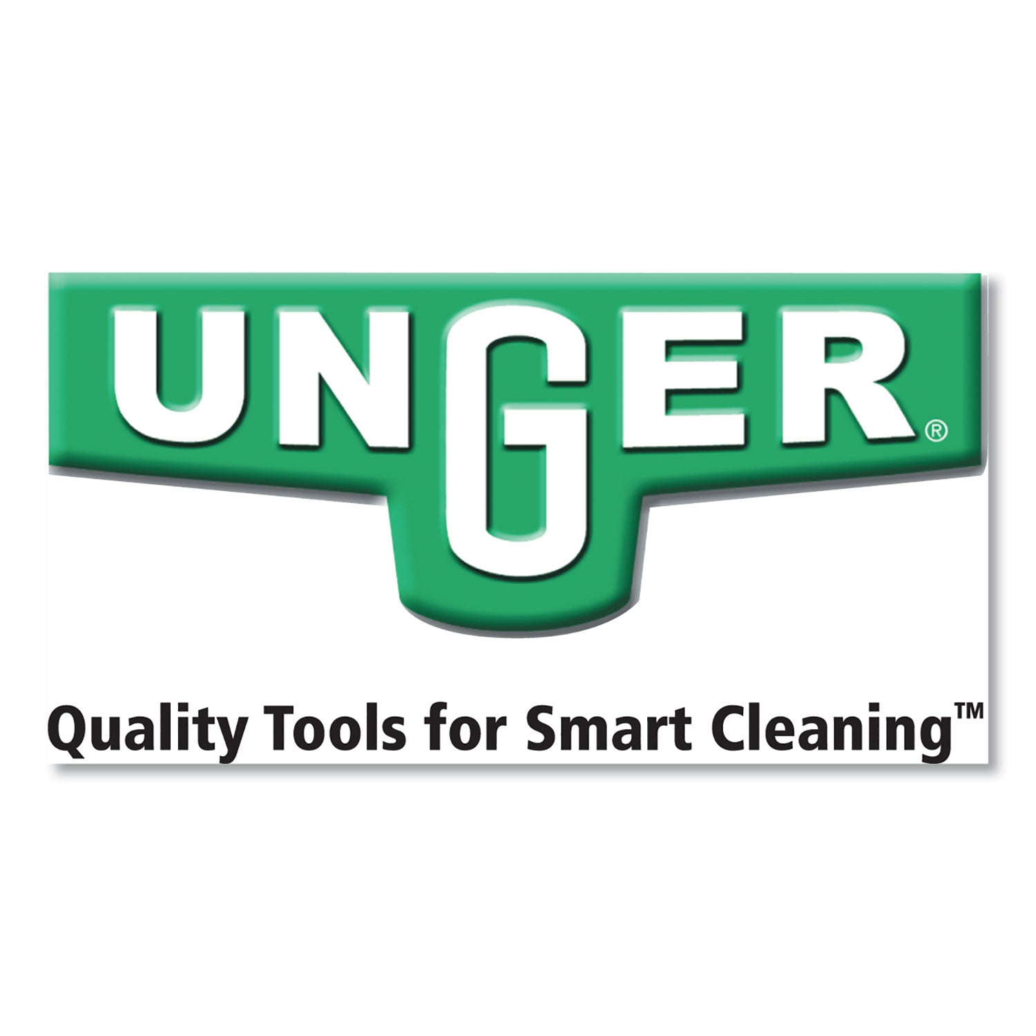 Unger® Hang Up Cleaning Tool Holder, 28w x 3.15d x 2.17h, Silver/Green