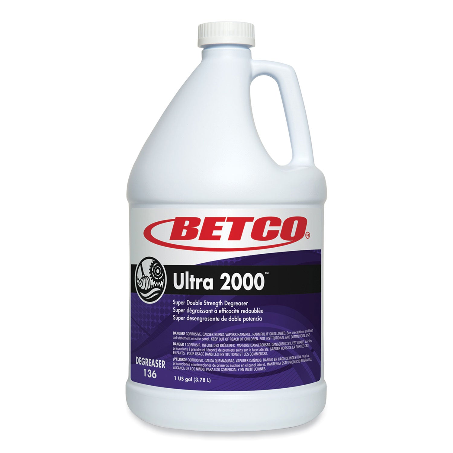 Ultra 2000 Degreaser, Cherry Almond Scent, 1 gal Bottle, 4/Carton