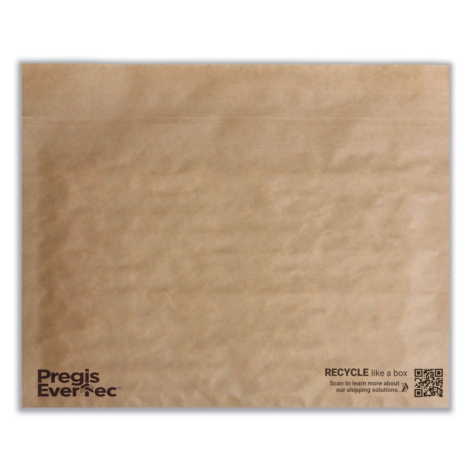 Pregis® EverTec Curbside Recyclable Padded Mailer, #4, Kraft Paper, Self-Adhesive Closure, 14 x 9, Brown, 150/Carton