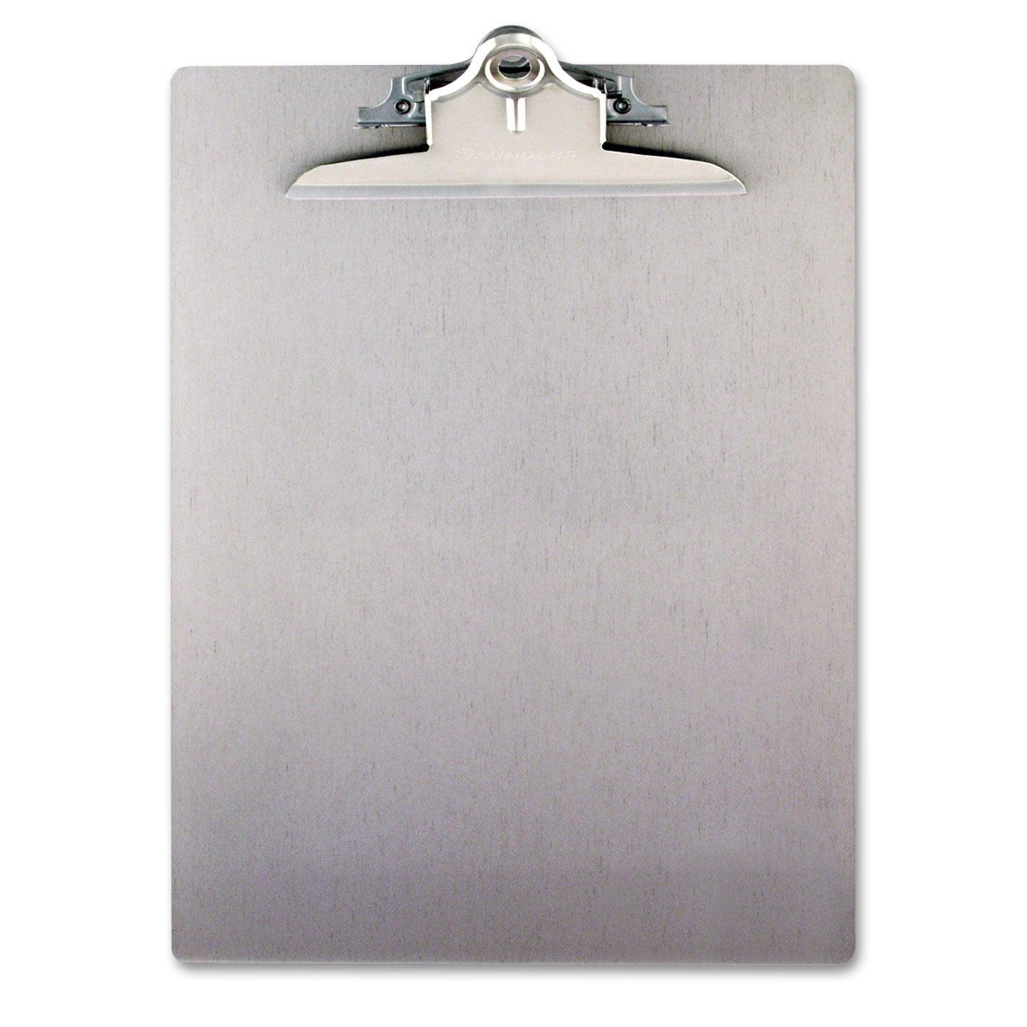 Recycled Aluminum Clipboard with High-Capacity Clip, 1" Clip Capacity, Holds 8.5 x 11 Sheets, Silver