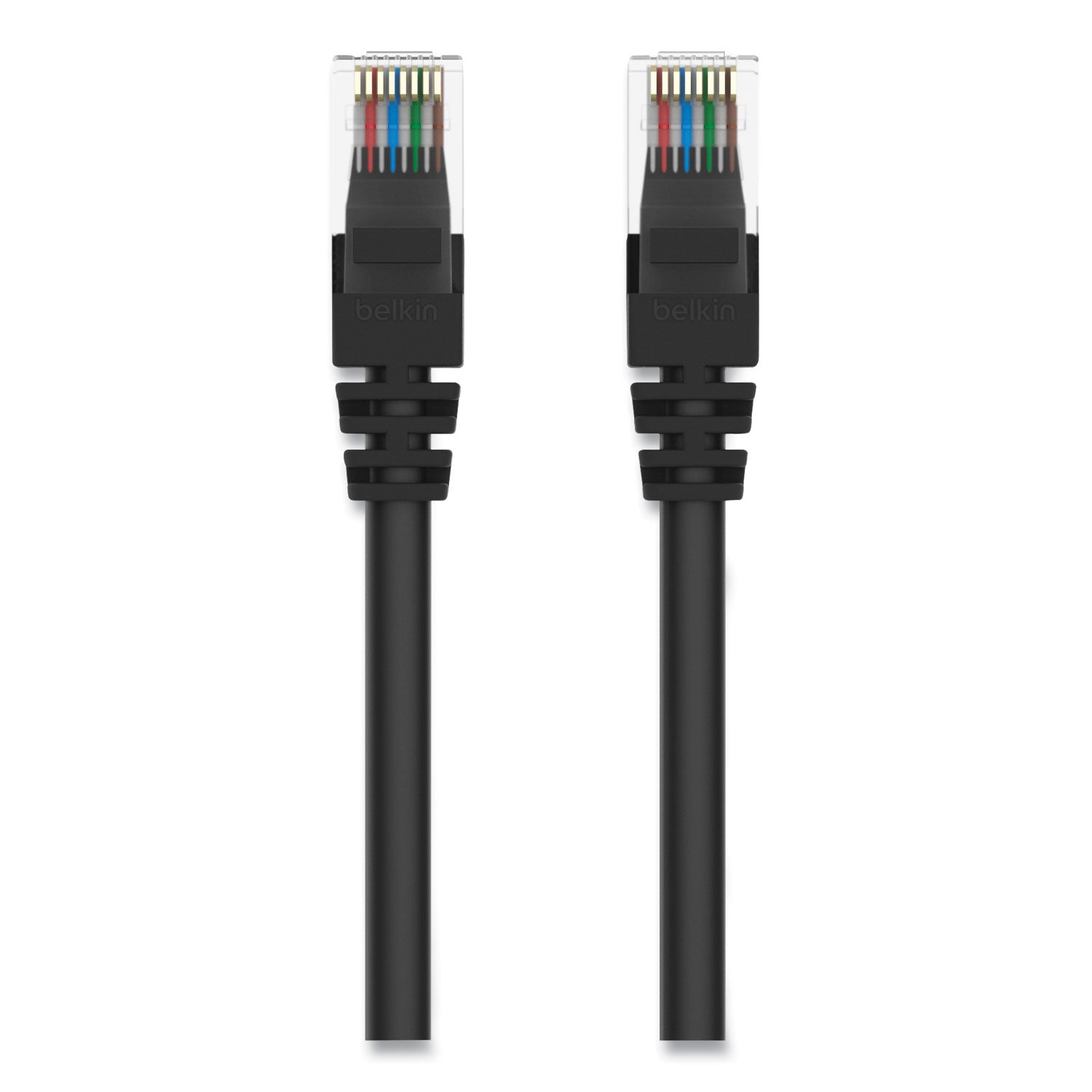 CAT6 UTP Computer Patch Cable, 10 ft, Black