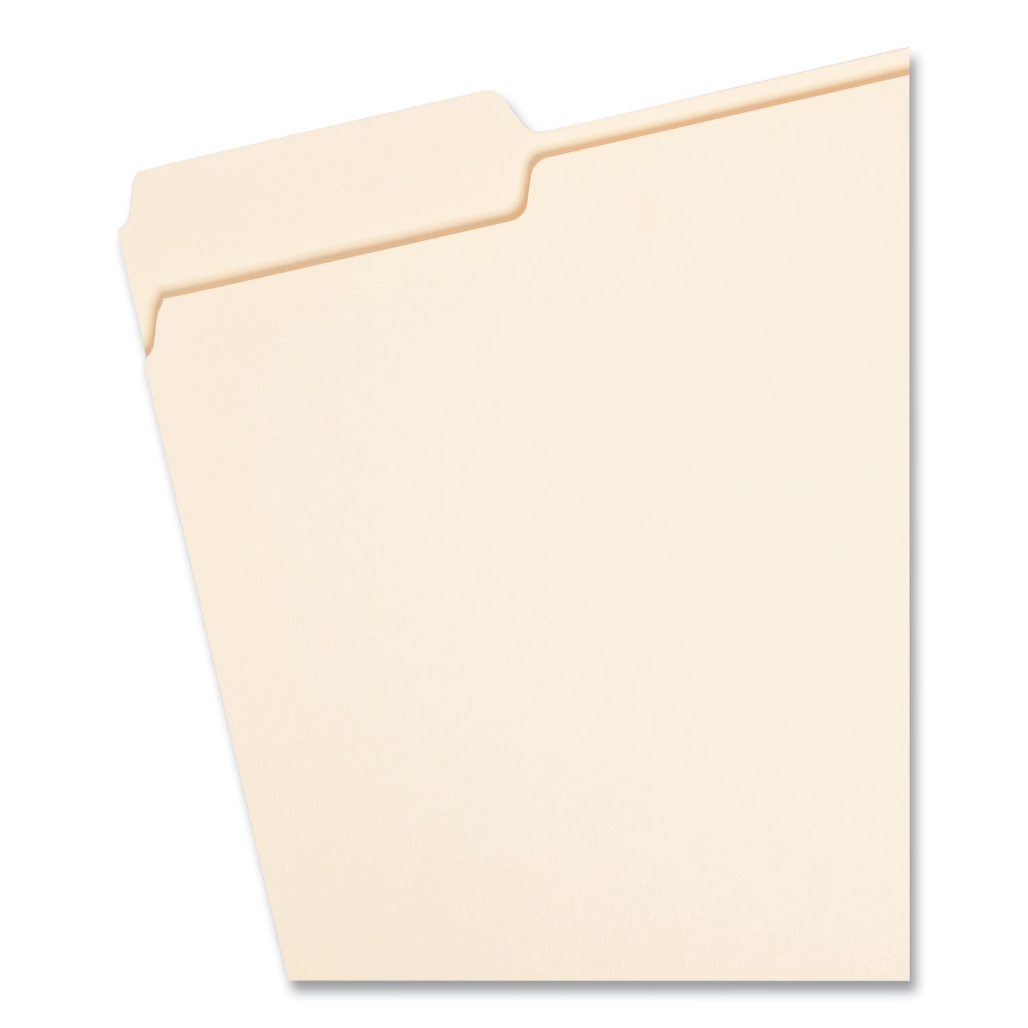 Smead™ Manila File Folders, 1/3-Cut Tabs: Left Position, Letter Size, 0.75" Expansion, Manila, 100/Box