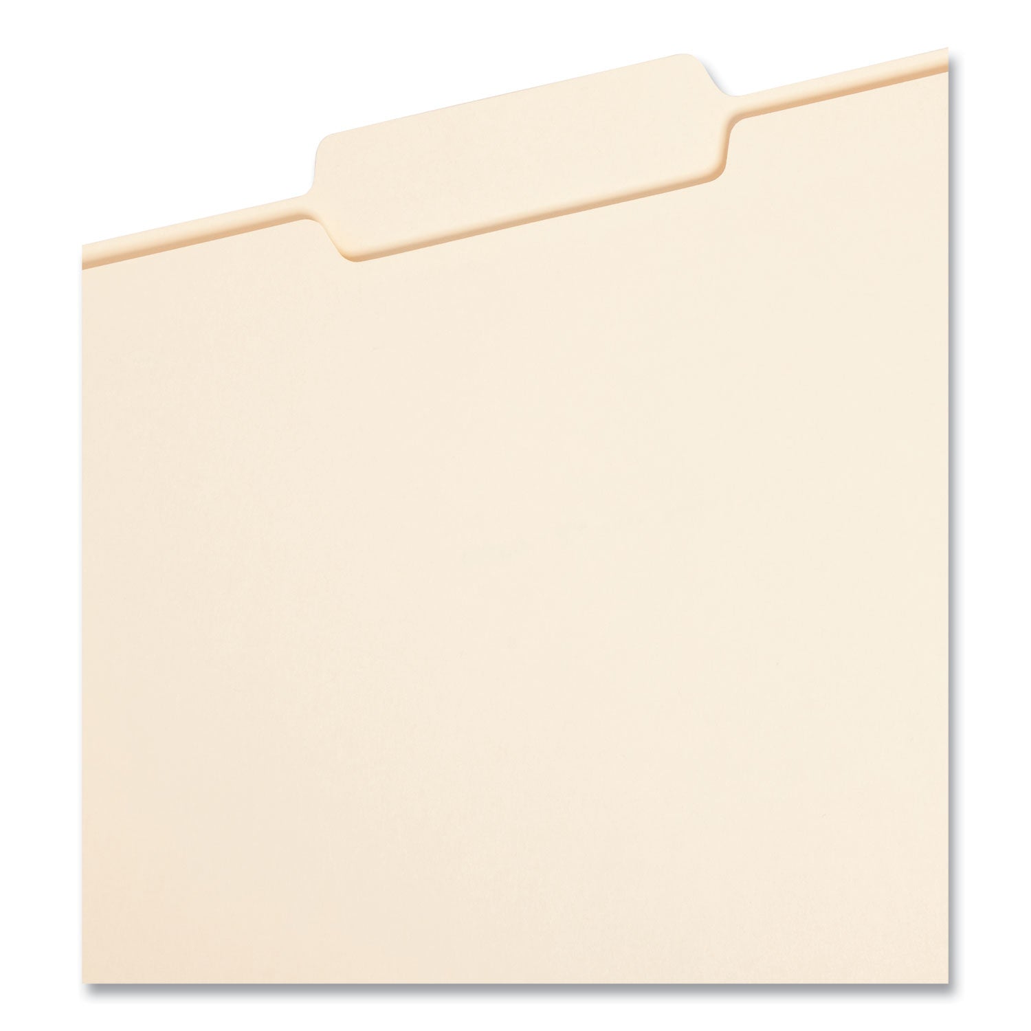 Smead™ Manila File Folders, 1/3-Cut Tabs: Center Position, Letter Size, 0.75" Expansion, Manila, 100/Box