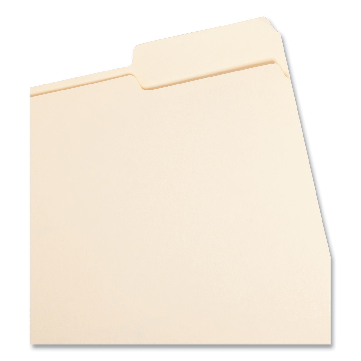 Smead™ Manila File Folders, 1/3-Cut Tabs: Right Position, Letter Size, 0.75" Expansion, Manila, 100/Box