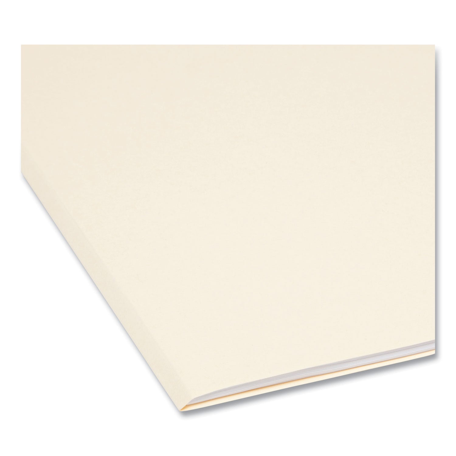 Smead™ Manila File Folders, 1/3-Cut Tabs: Right Position, Letter Size, 0.75" Expansion, Manila, 100/Box