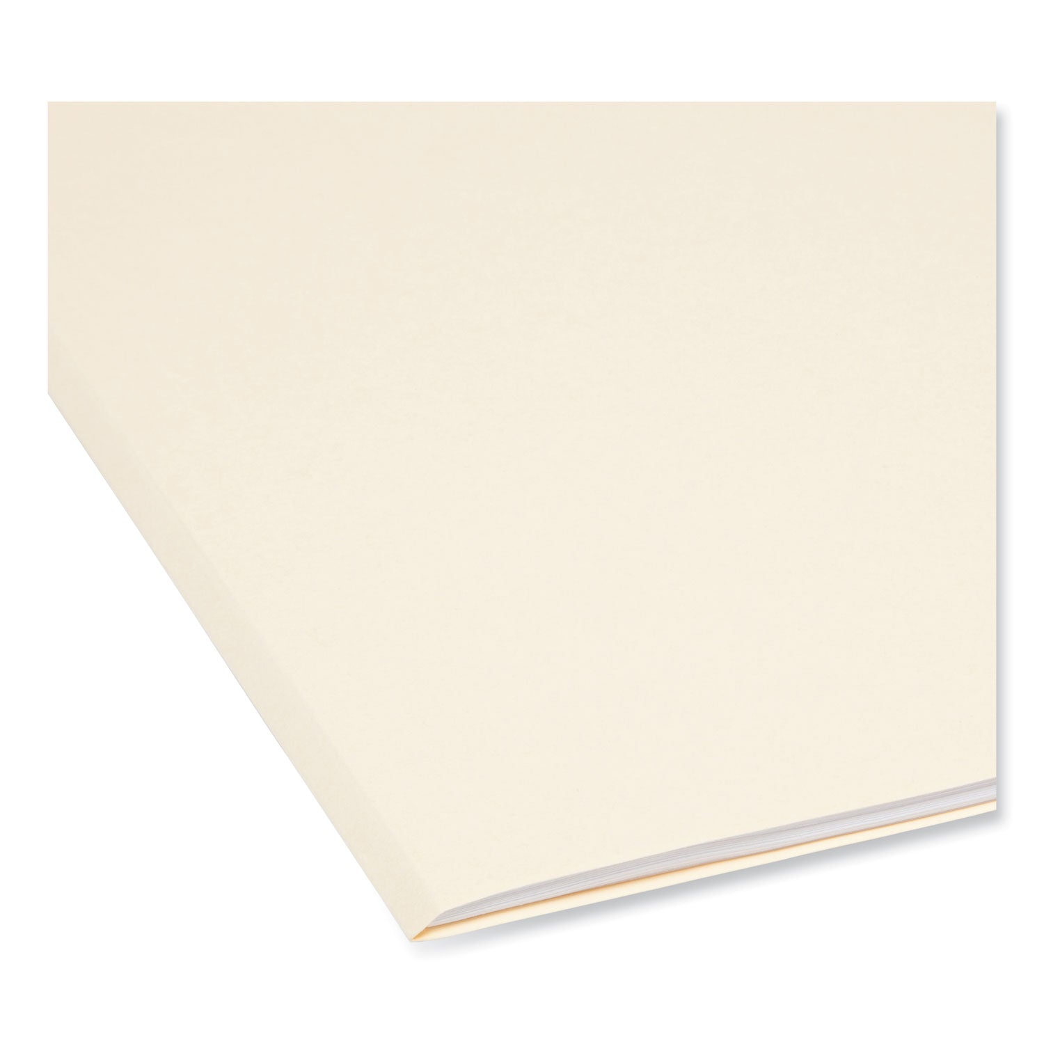 Smead™ SuperTab Top Tab File Folders, 1/3-Cut Tabs: Assorted, Letter Size, 0.75" Expansion, 14-pt Manila, 50/Box