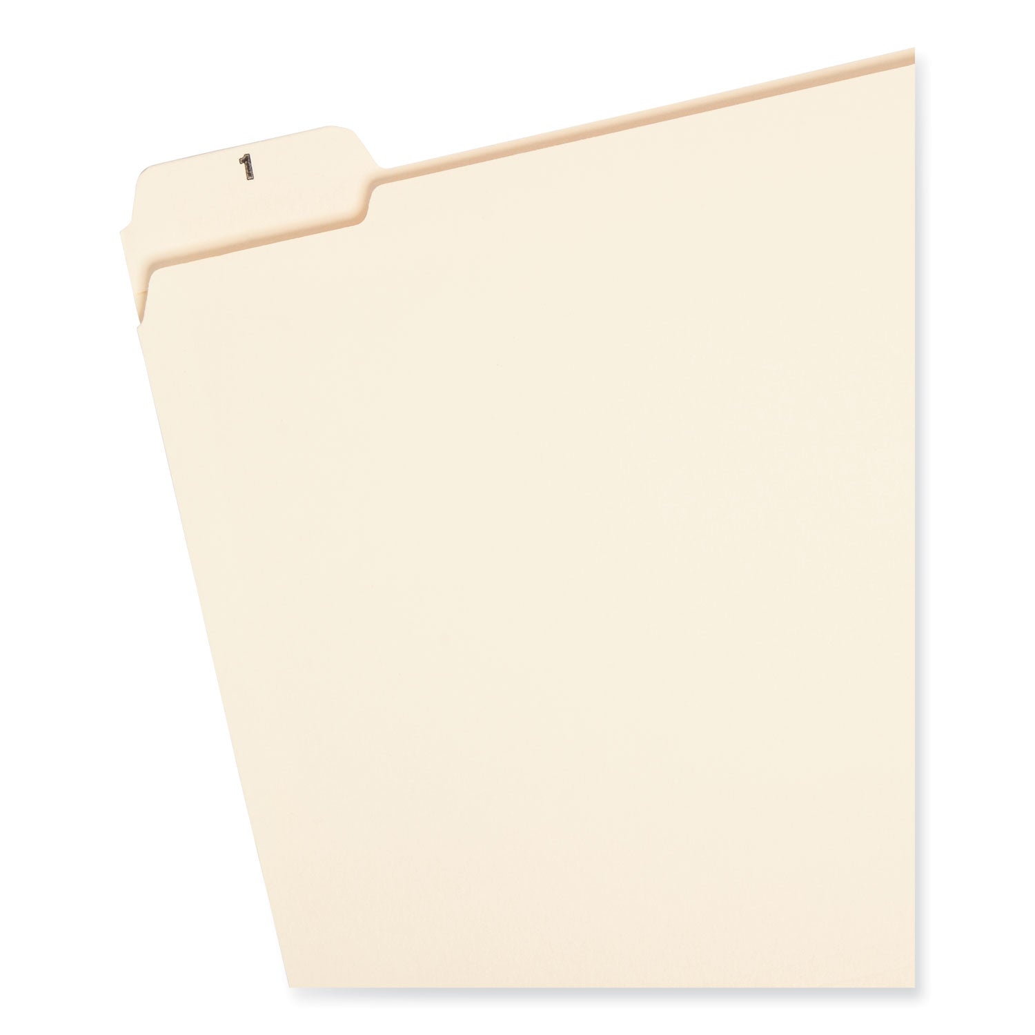 Smead™ Indexed File Folder Sets, 1/5-Cut Prelabeled Tabs: 1 to 31, Letter Size, 0.75" Expansion, Manila, 31/Set