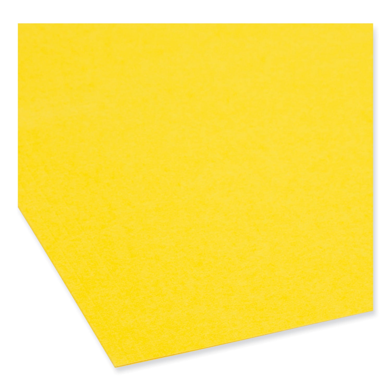 Smead™ Top Tab Colored Fastener Folders, 0.75" Expansion, 2 Fasteners, Letter Size, Yellow Exterior, 50/Box