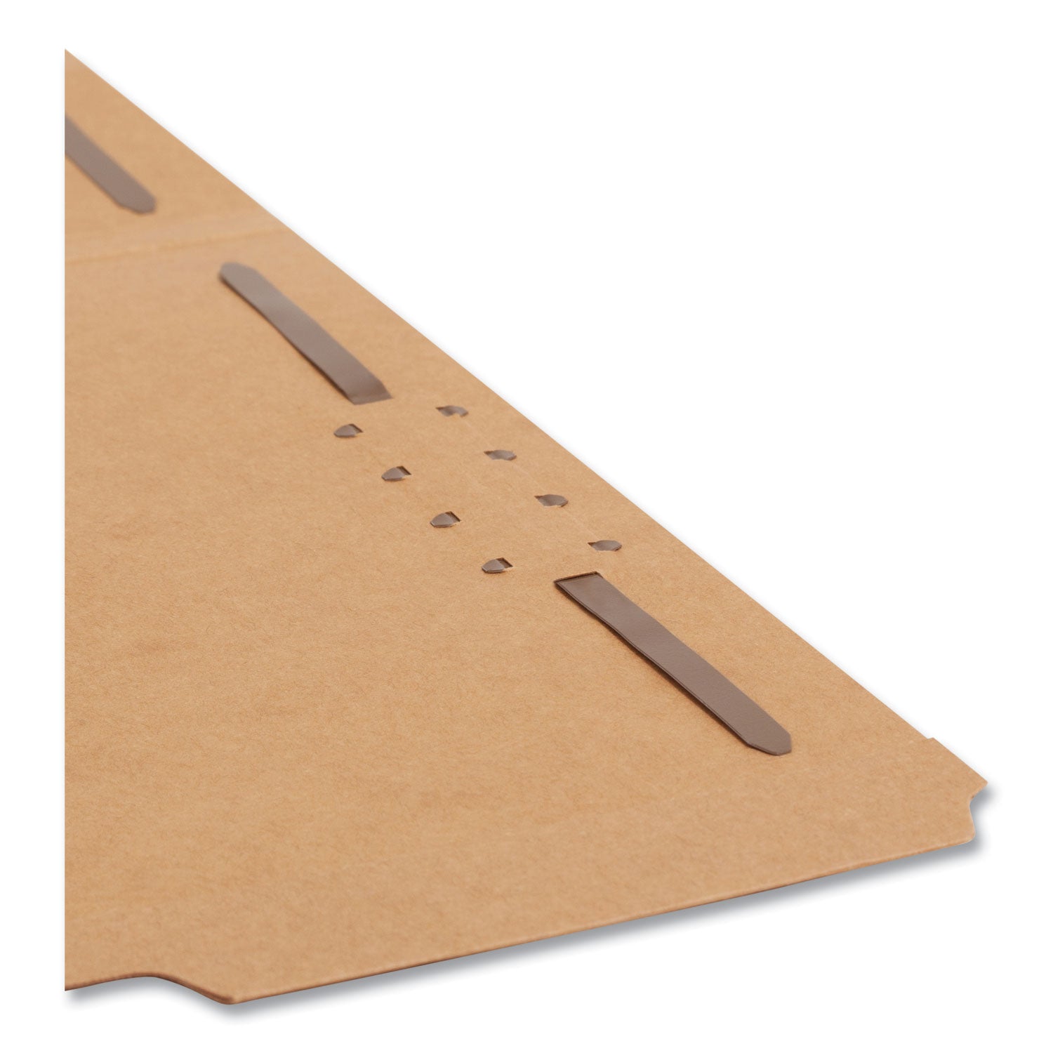 Smead™ Top Tab Fastener Folders, 1/3-Cut Tabs: Assorted, 0.75" Expansion, 2 Fasteners, Letter Size, Kraft Exterior, 50/Box