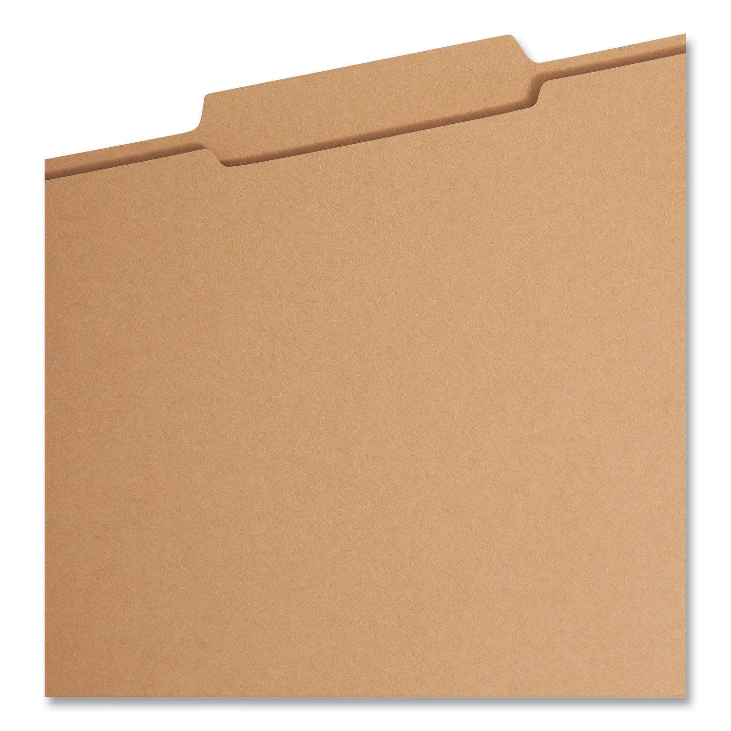 Smead™ Top Tab Fastener Folders, Guide-Height 2/5-Cut Tabs, 0.75" Expansion, 2 Fasteners, Letter Size, 11-pt Kraft, 50/Box