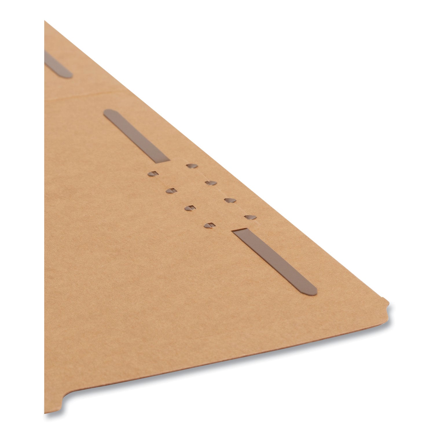 Smead™ Top Tab Fastener Folders, Guide-Height 2/5-Cut Tabs, 0.75" Expansion, 2 Fasteners, Letter Size, 11-pt Kraft, 50/Box