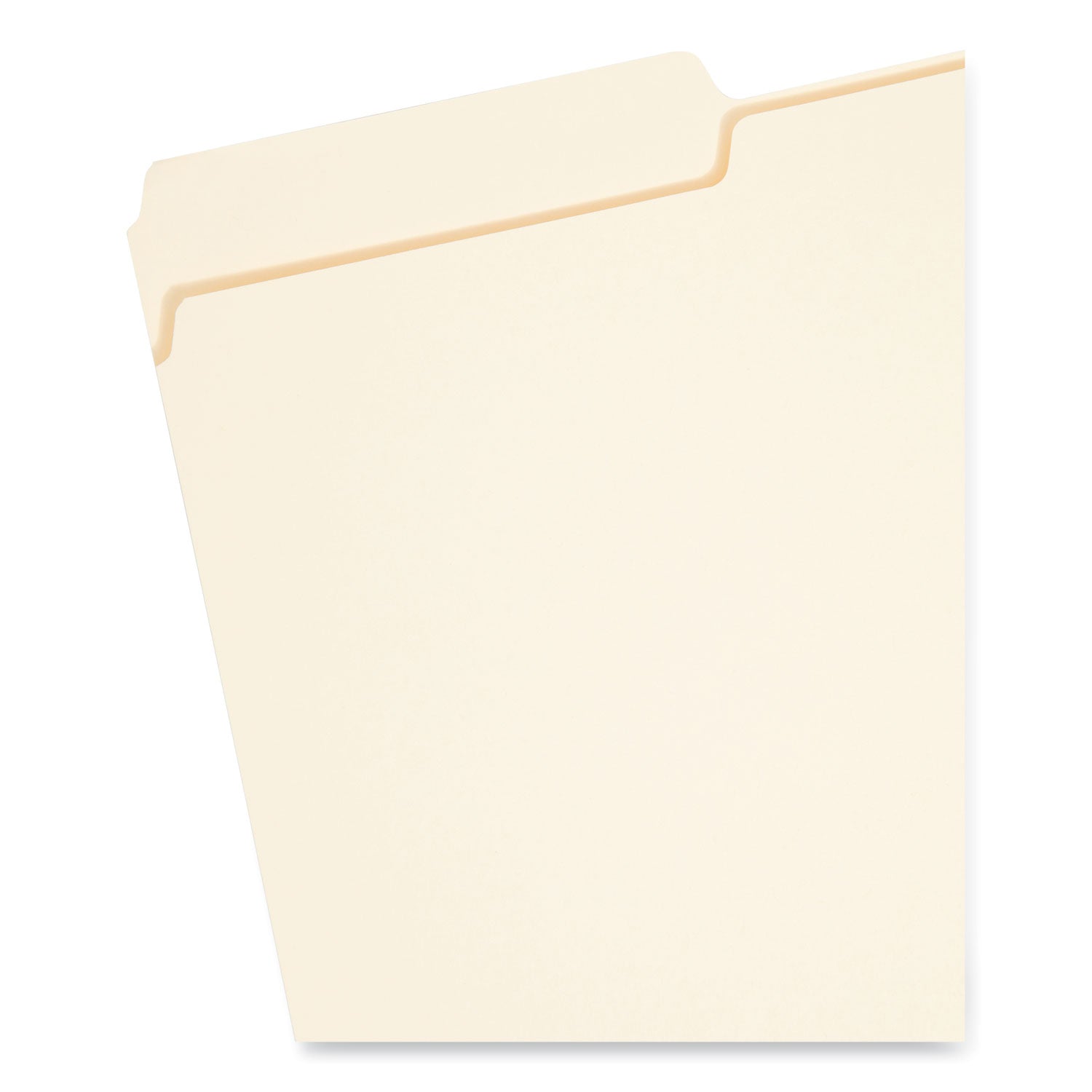 Smead™ Interior File Folders, 1/3-Cut Tabs: Assorted, Legal Size, 0.75" Expansion, Manila, 100/Box