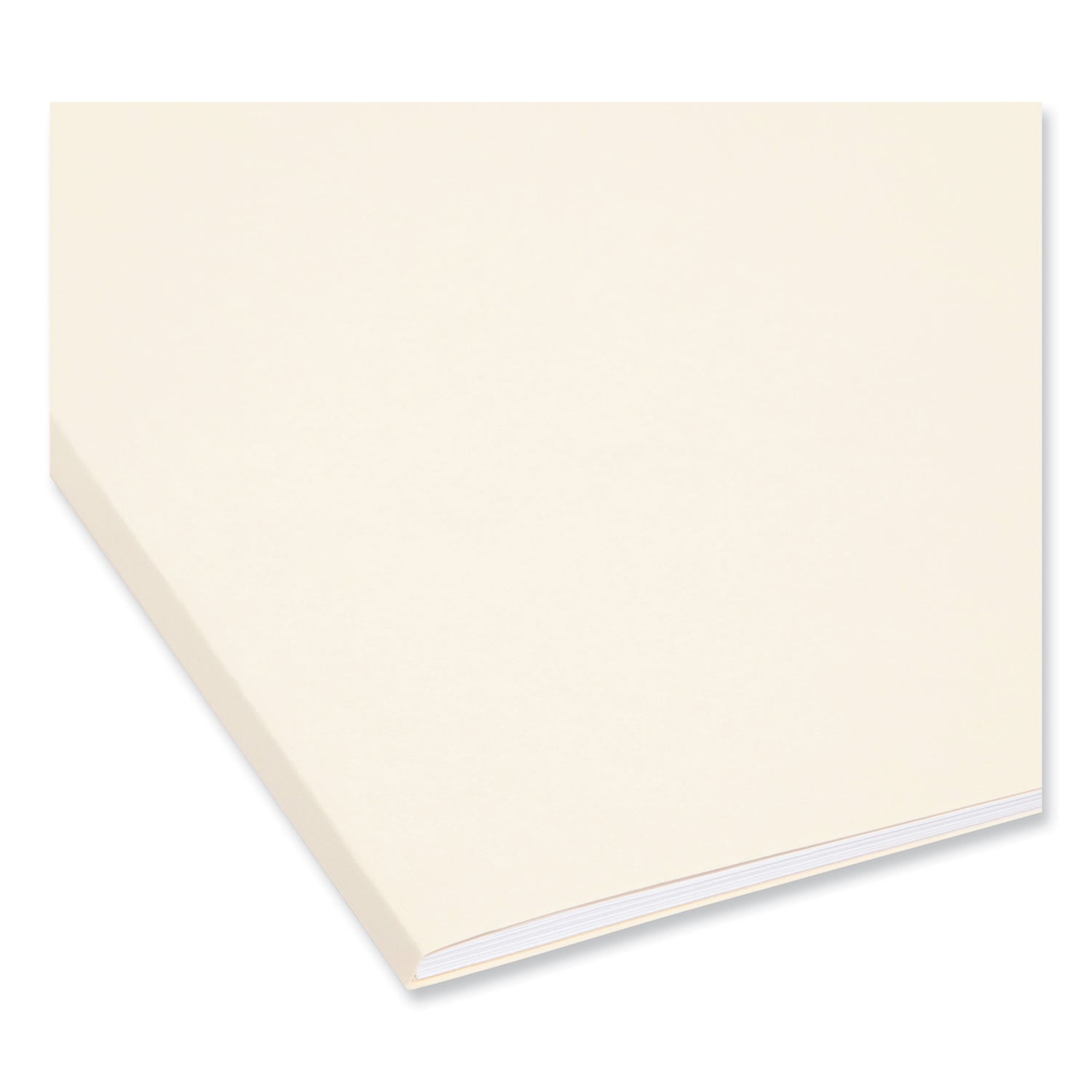 Smead™ Interior File Folders, 1/3-Cut Tabs: Assorted, Legal Size, 0.75" Expansion, Manila, 100/Box