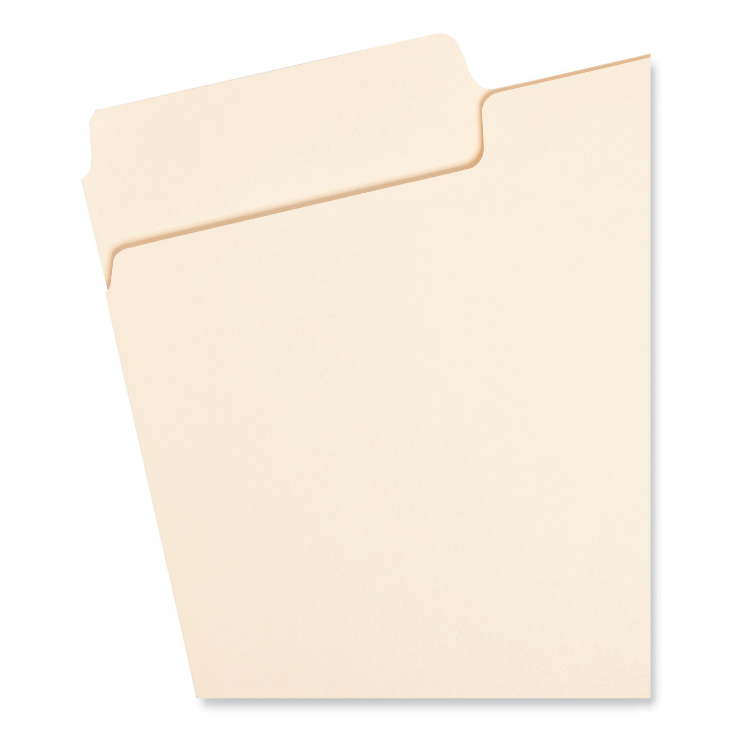 Smead™ SuperTab Top Tab File Folders, 1/3-Cut Tabs: Assorted, Legal Size, 0.75" Expansion, 11-pt Manila, 100/Box