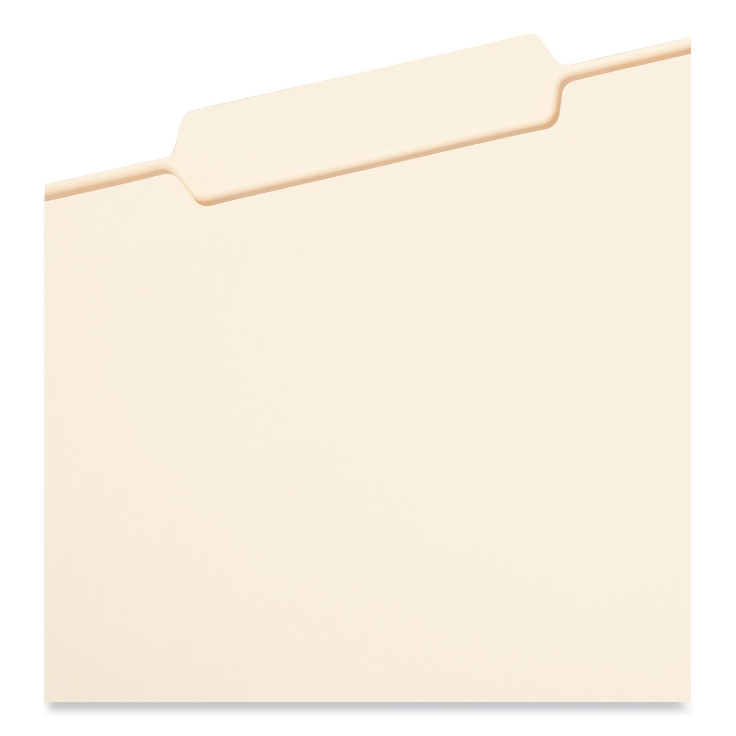 Smead™ Manila File Folders, 1/3-Cut Tabs: Center Position, Legal Size, 0.75" Expansion, Manila, 100/Box