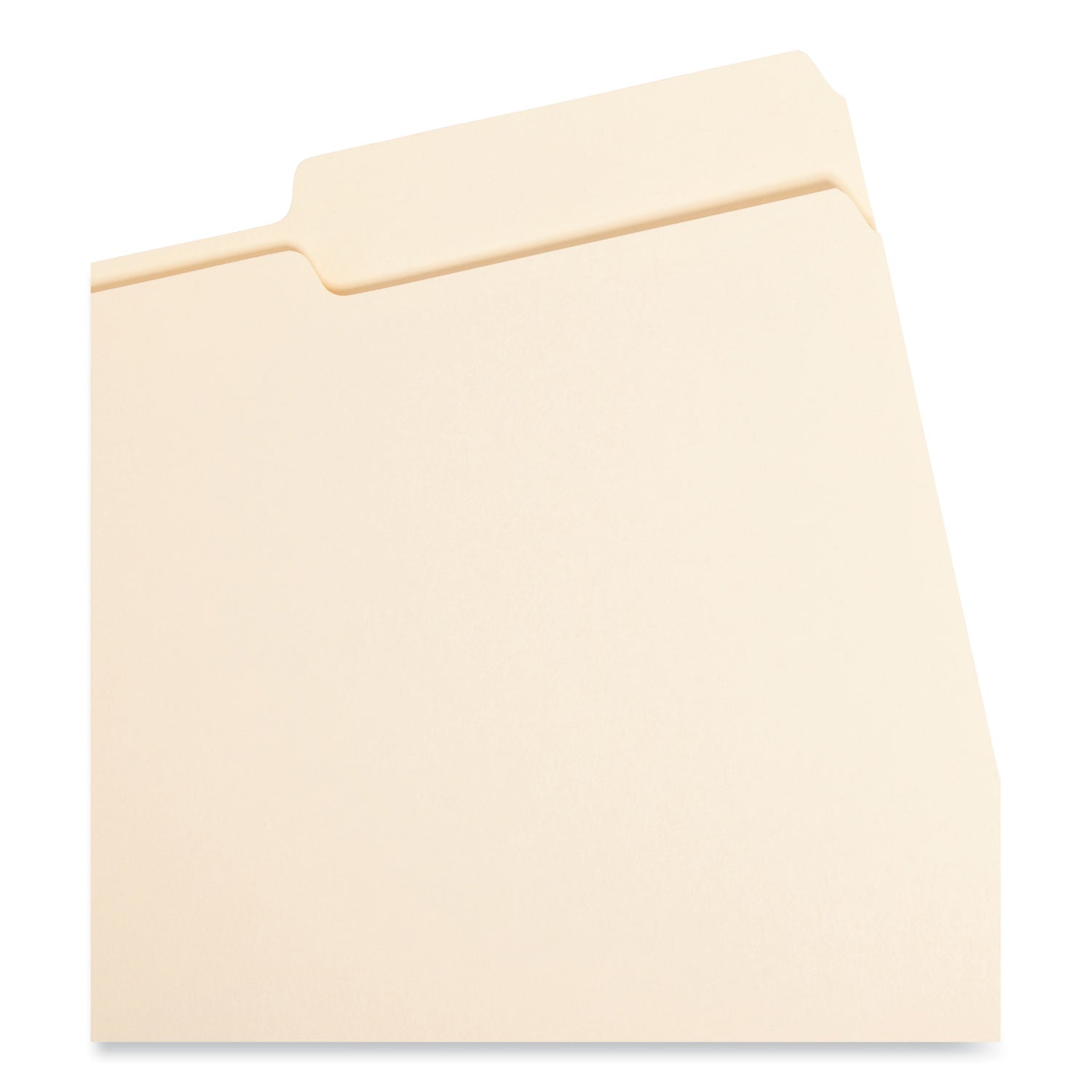 Smead™ Manila File Folders, 1/3-Cut Tabs: Right Position, Legal Size, 0.75" Expansion, Manila, 100/Box