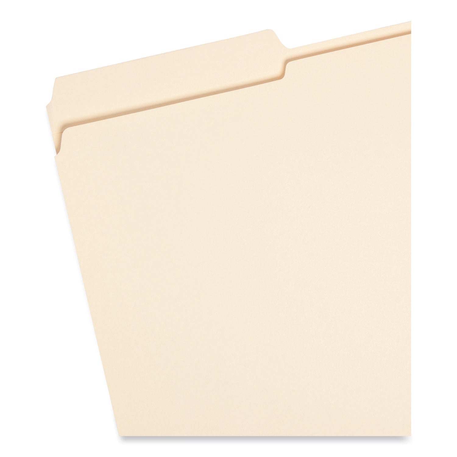 Smead™ Reinforced Tab Manila File Folders, 1/3-Cut Tabs: Assorted, Legal Size, 0.75" Expansion, 11-pt Manila, 100/Box