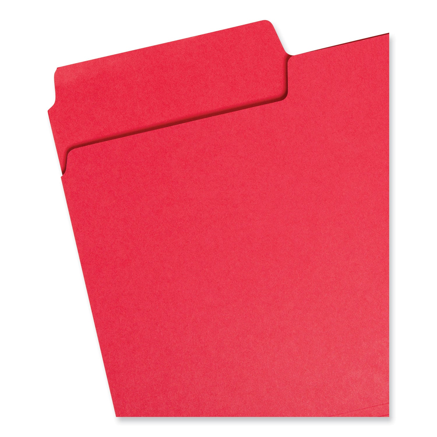 Smead™ SuperTab Colored File Folders, 1/3-Cut Tabs: Assorted, Legal Size, 0.75" Expansion, 14-pt Stock, Assorted Colors, 50/Box