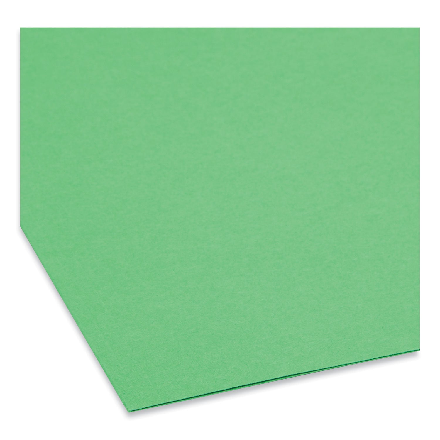 Smead™ Top Tab Colored Fastener Folders, 0.75" Expansion, 2 Fasteners, Legal Size, Green Exterior, 50/Box